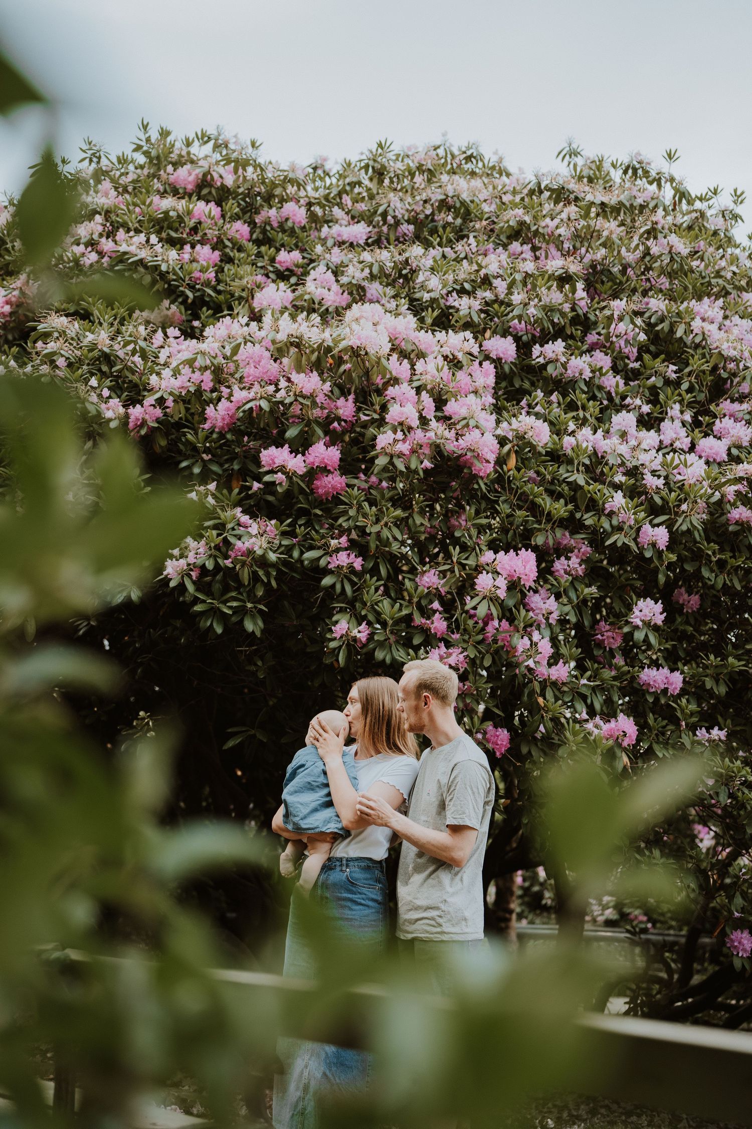 Familiefotografering Holstebro - naturlige nærværende billede i smukke omgivelser
