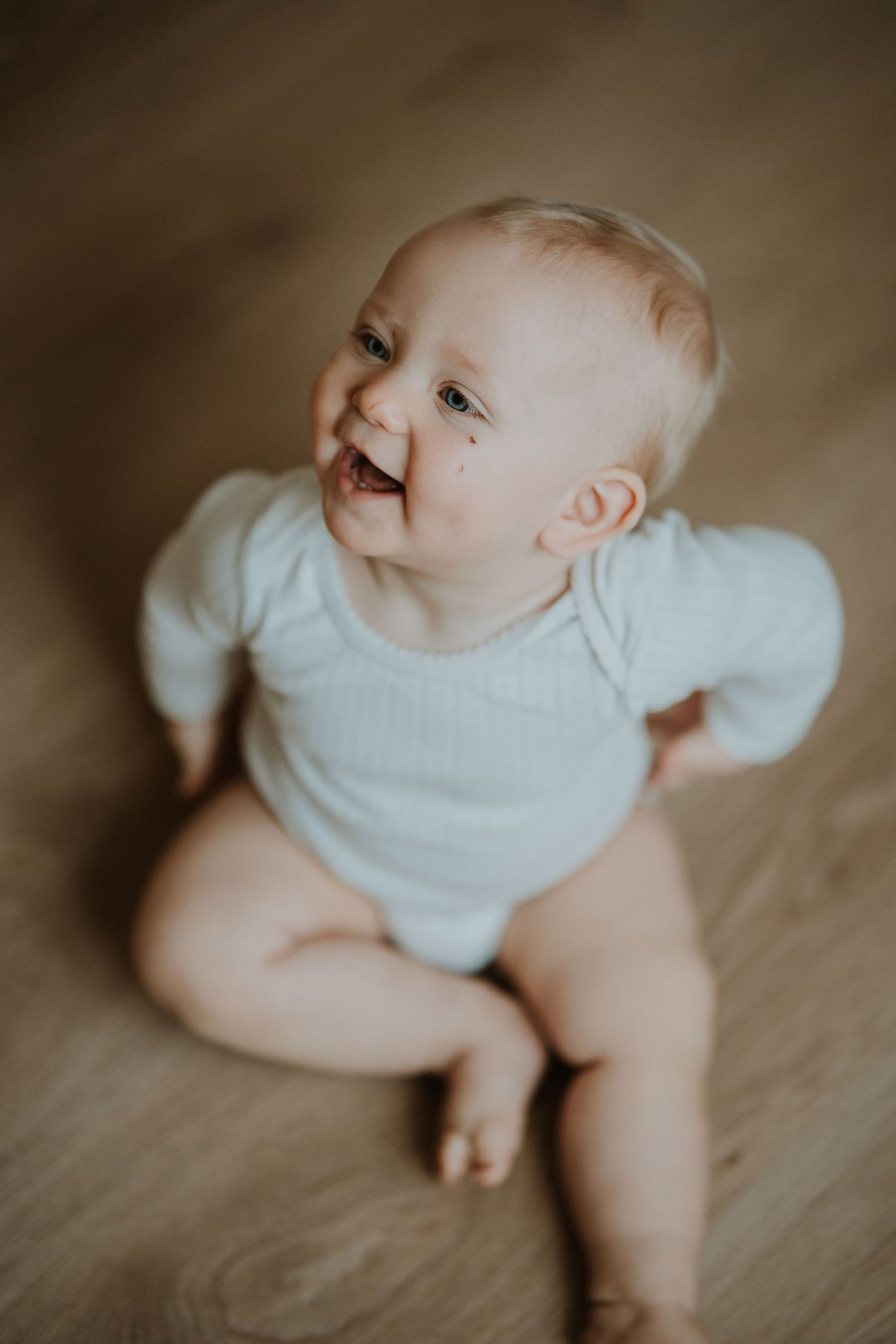 Baby Silkeborg, fotografering i stuen