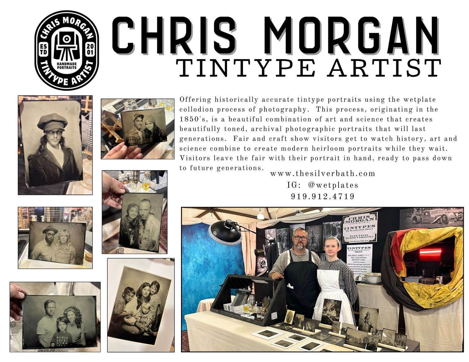image of flier about state fair booth setups