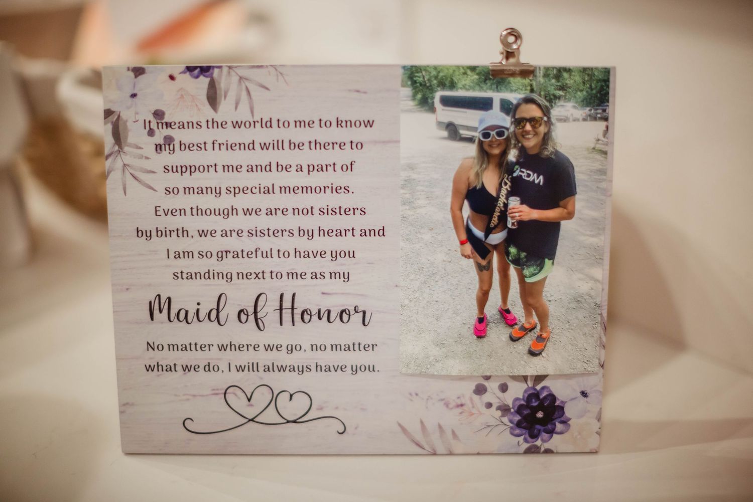 Wedding keepsake cards and memorabilia displayed on cream-colored surface.