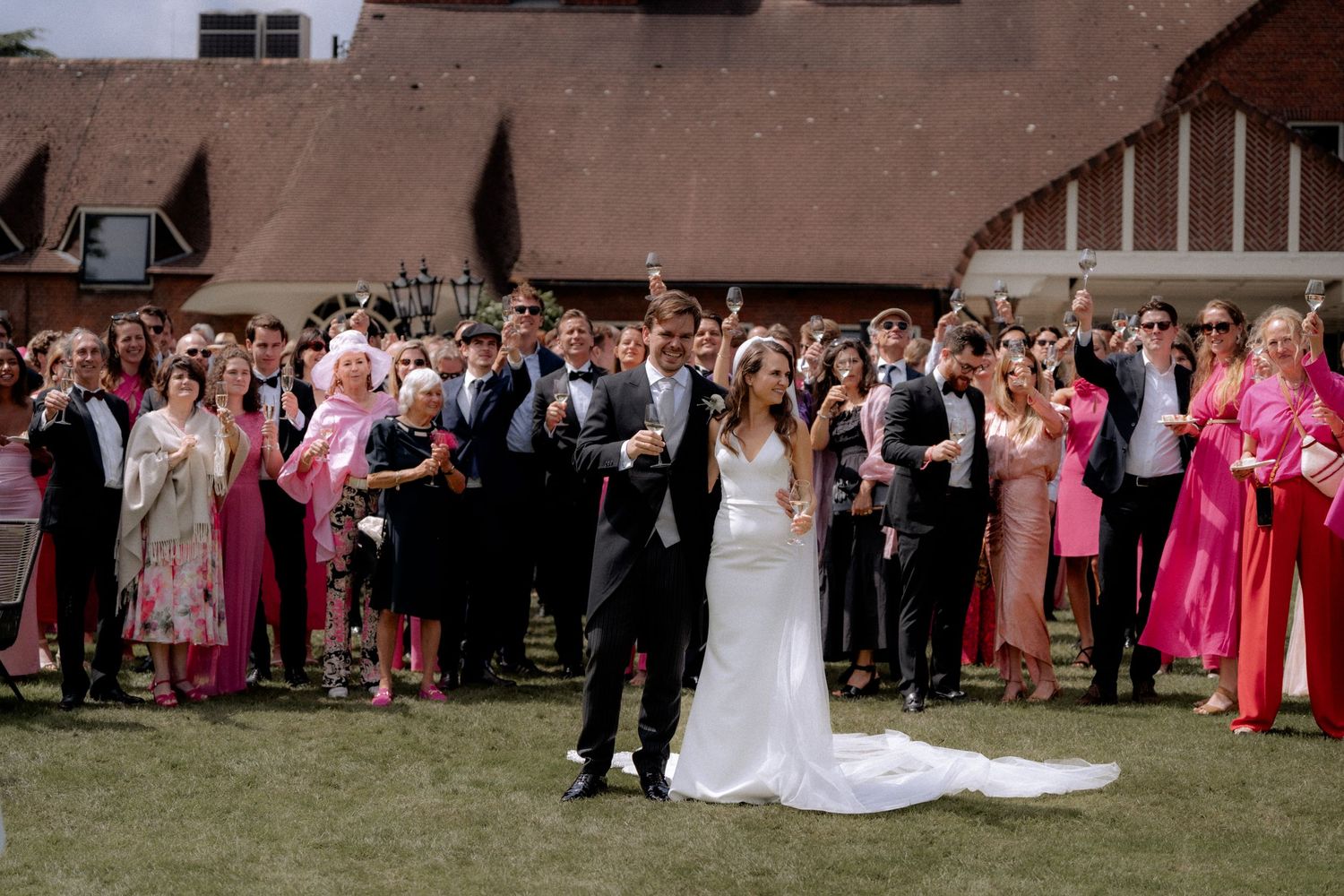 Group picture from a wedding