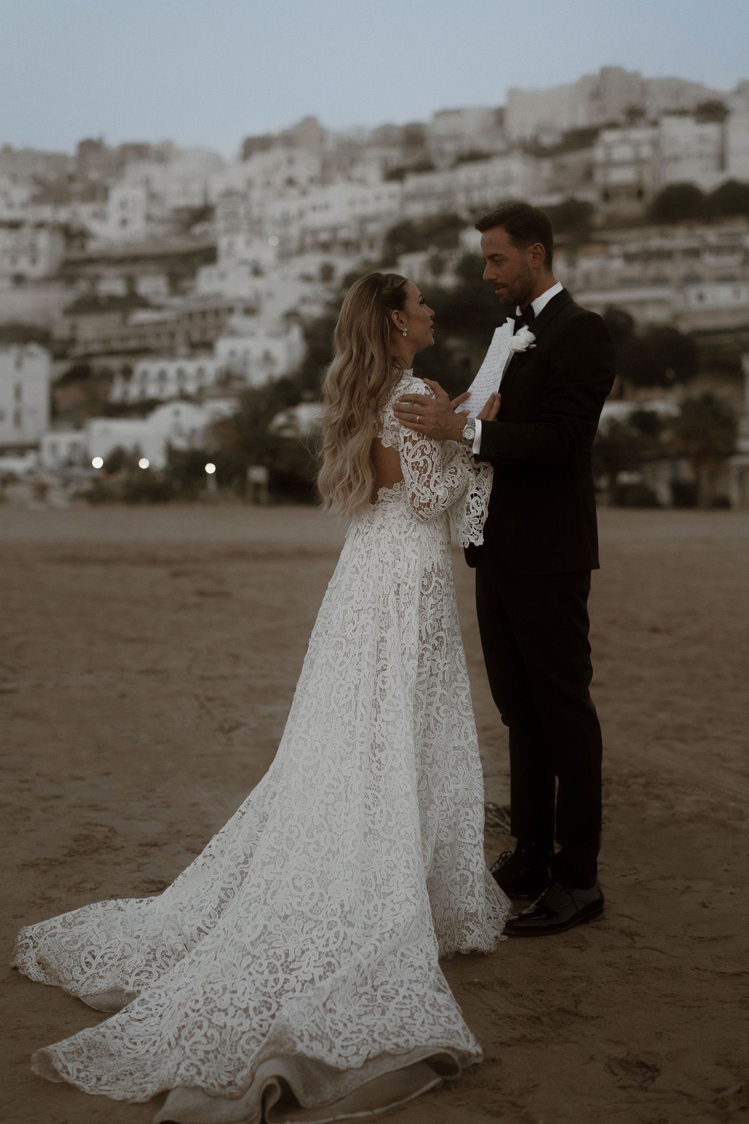 Puglia - Post wedding - coppia - fuga d'amore - mare - spiaggia - scambio di promesse
