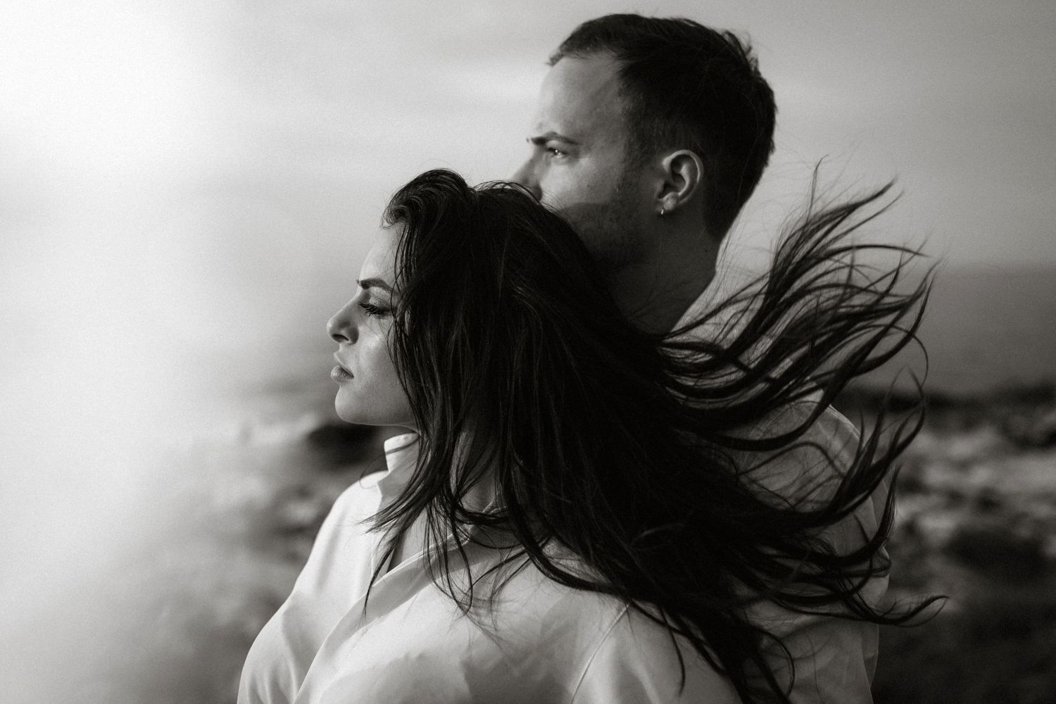Puglia - couple - prematrimoniale - sessione di coppia - mare - spiaggia- dog - wedding photographer - matrimonio