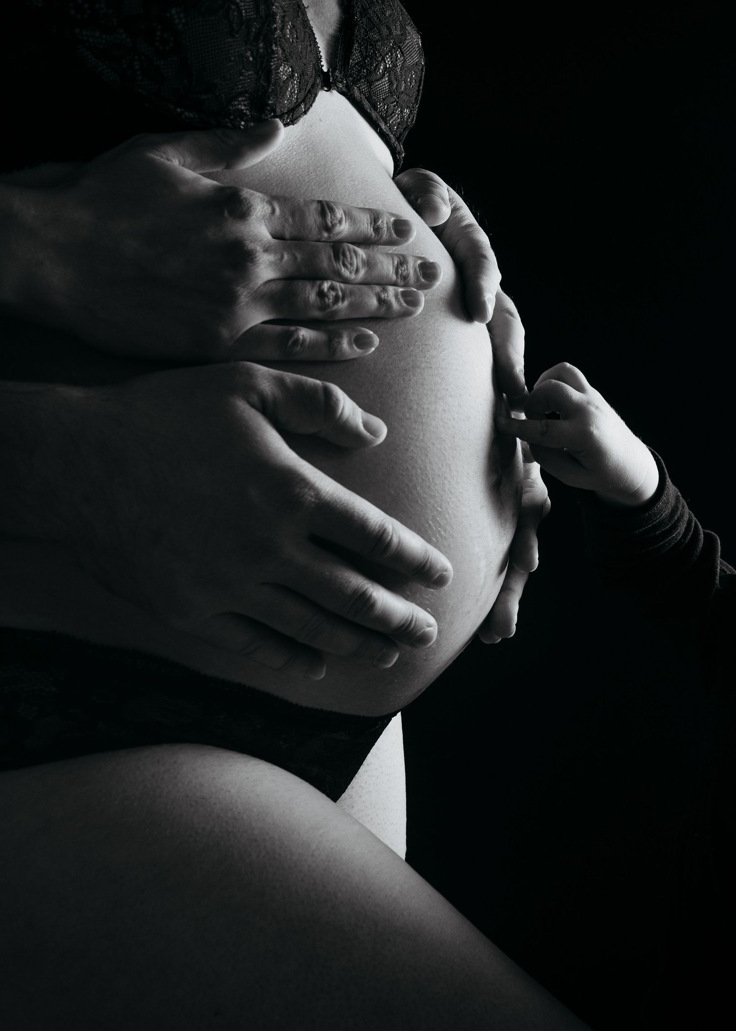 Babybauch Shooting in Nürnberg mit professioneller Fotografin