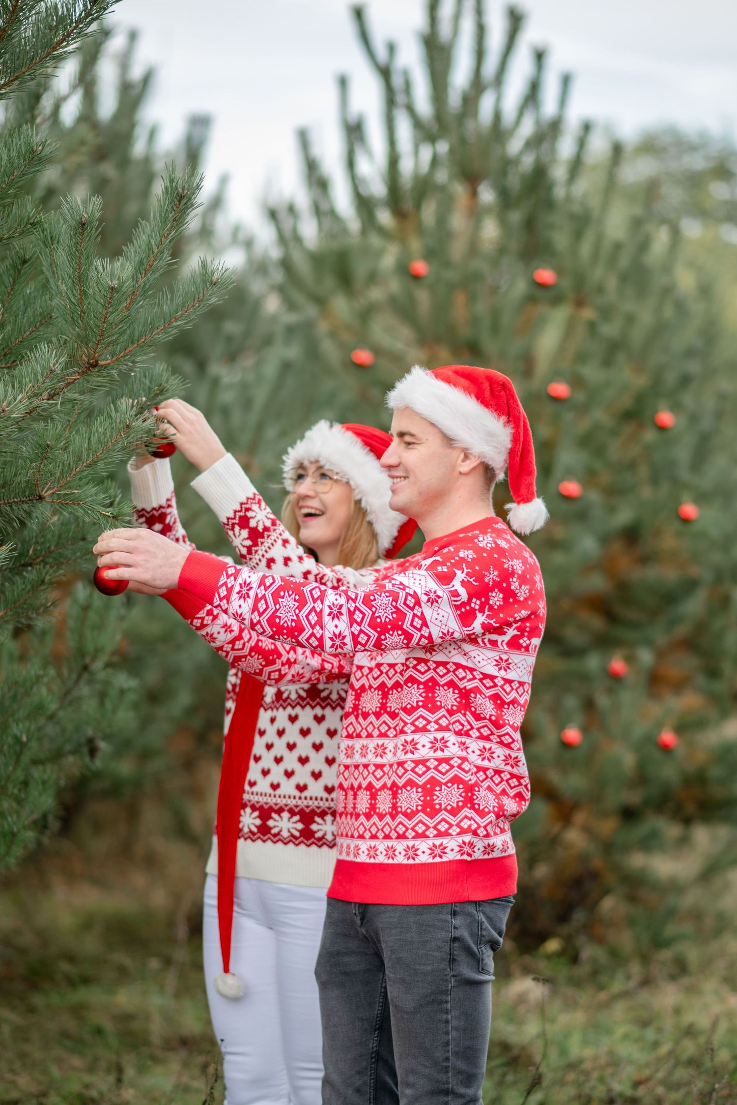świąteczne mini sesje zdjęciowe rodzinne zimowe poznań fotograf sesja zdjęcia z psem z rodziną Boże Narodzenie Szczytniki dachowa kórnik