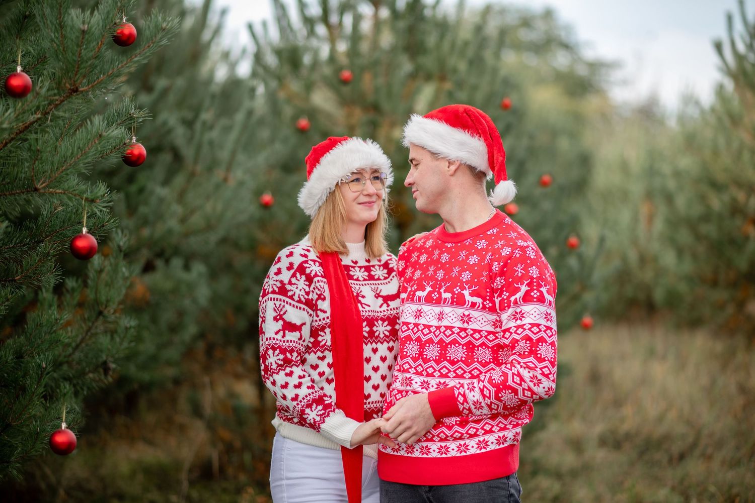 świąteczne mini sesje zdjęciowe rodzinne zimowe poznań fotograf sesja zdjęcia z psem z rodziną Boże Narodzenie Szczytniki dachowa kórnik