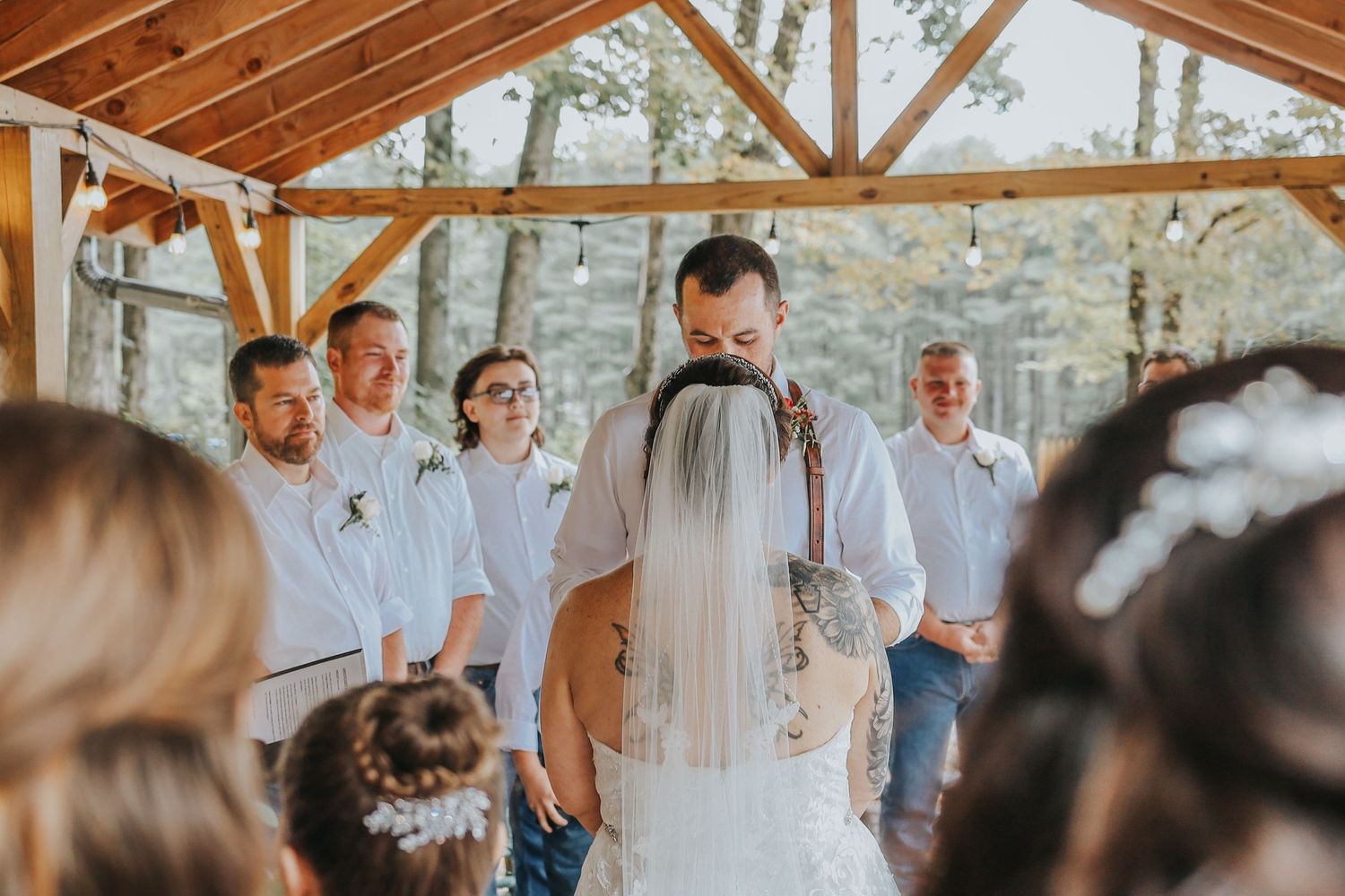 Rustic Wedding Shot
