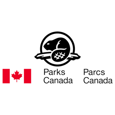 Parks Canada logo with beaver symbol and Canadian flag.