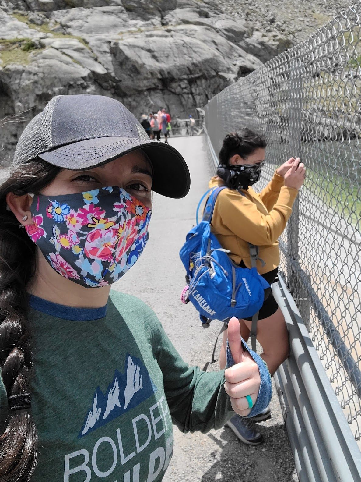 sisters hiking
