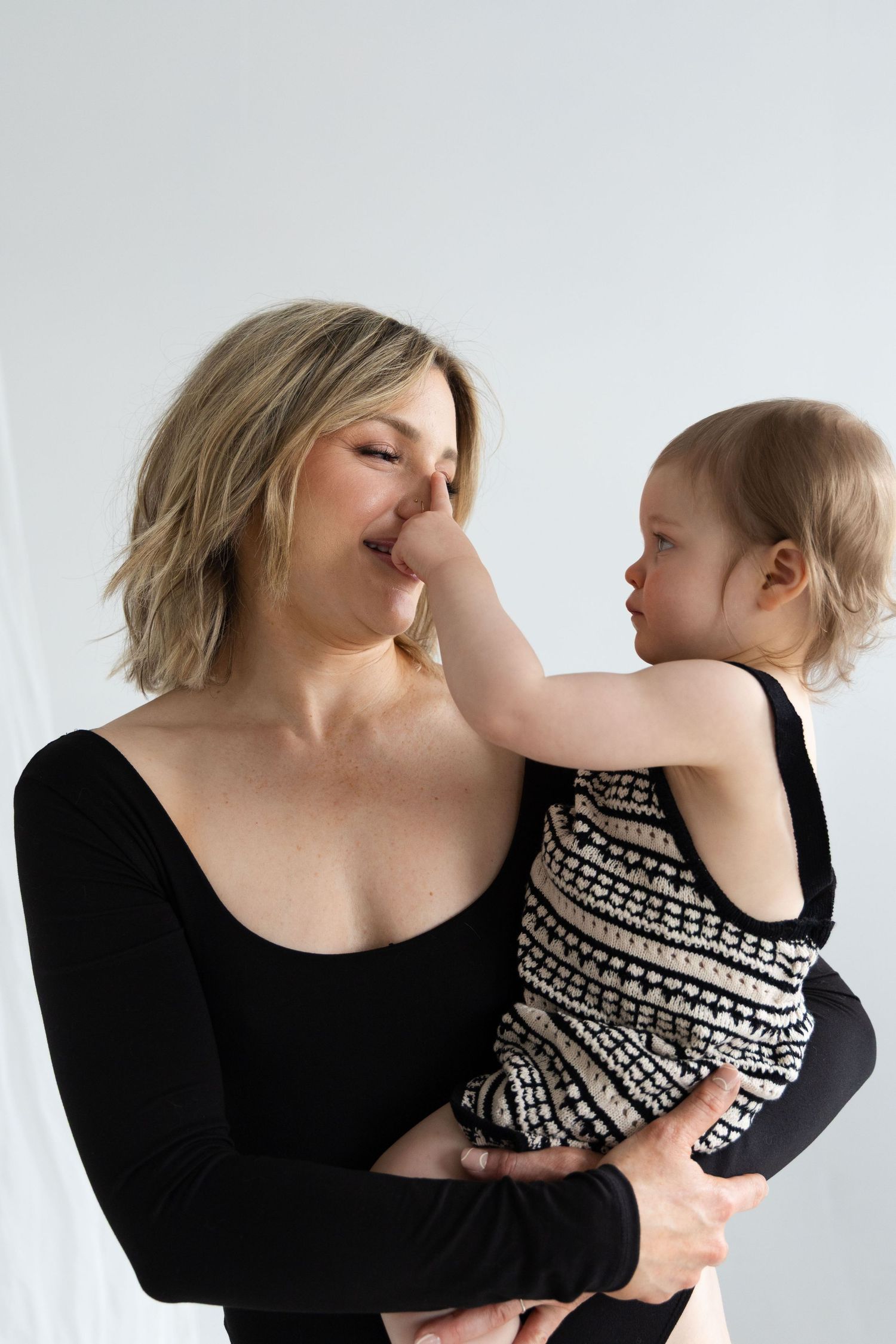 Mother's Day Family portraits, modern mother meets boudoir