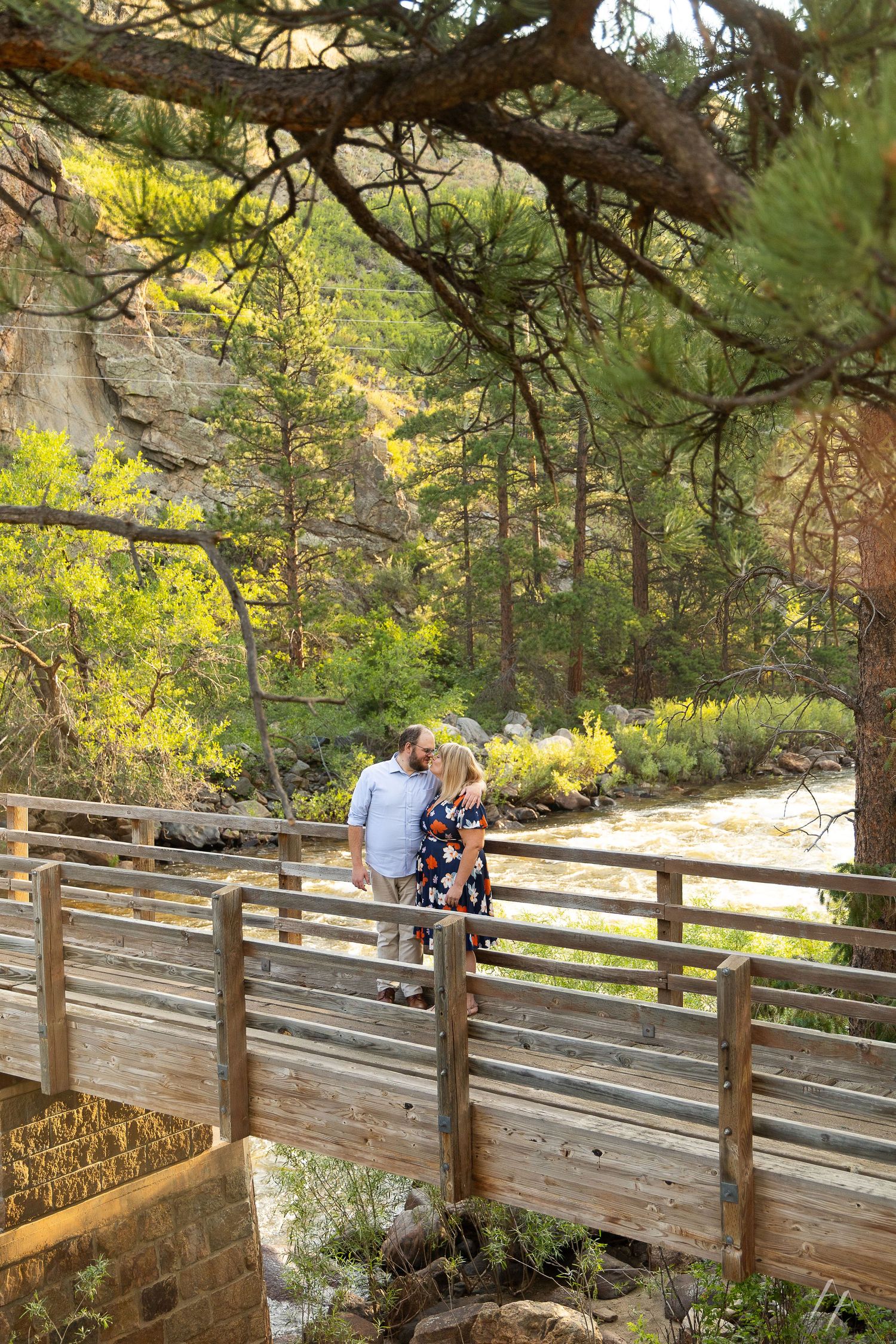 Engagement in Poudre Canyon