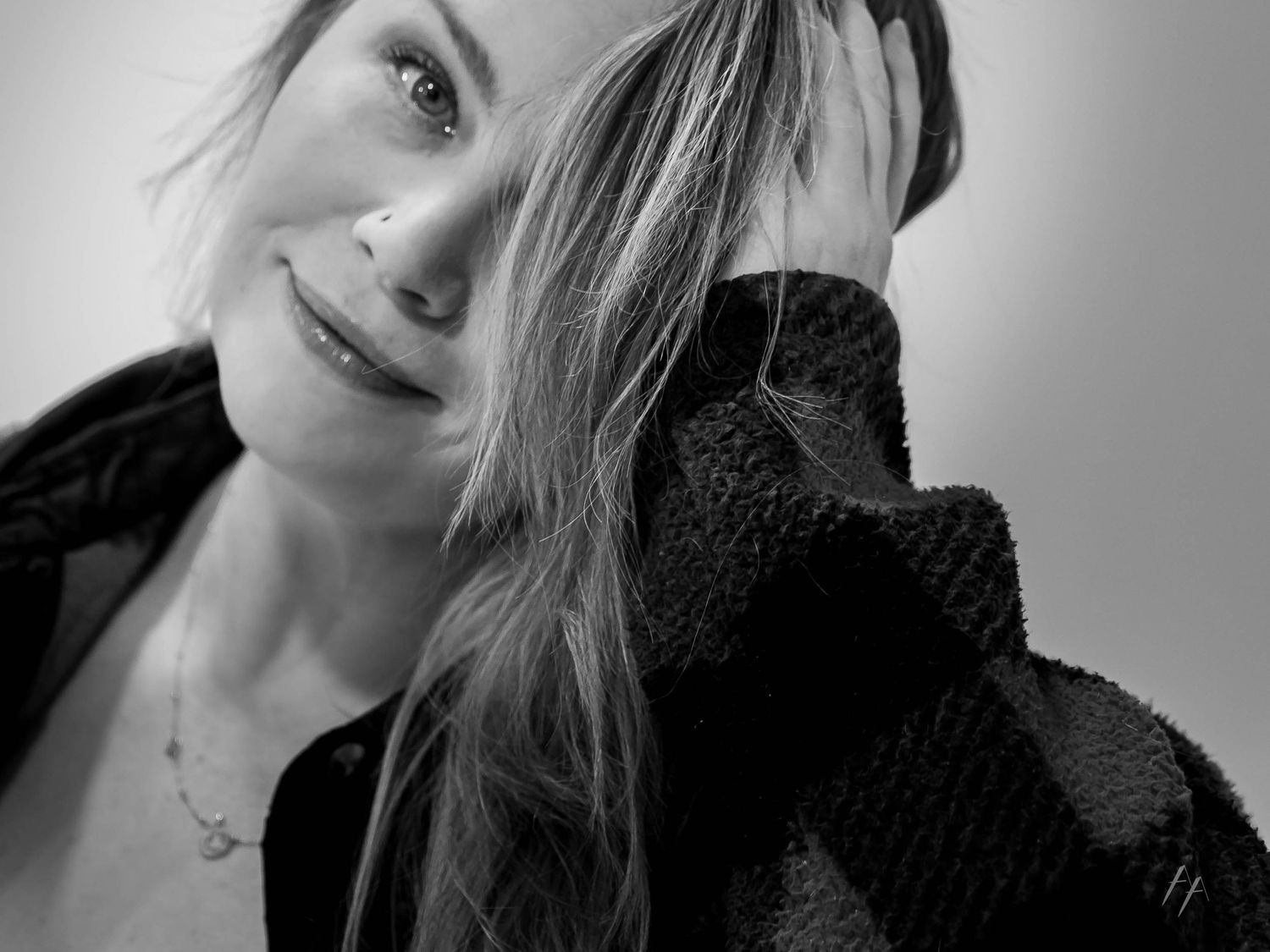 Denver portrait in black and white