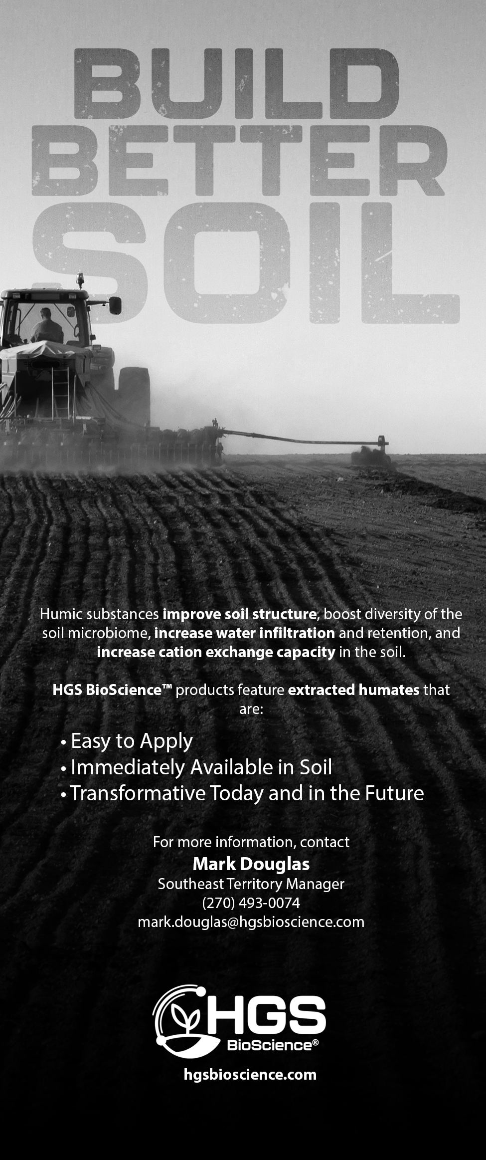 Agricultural field operations showcasing soil building techniques with farm equipment in black and white.