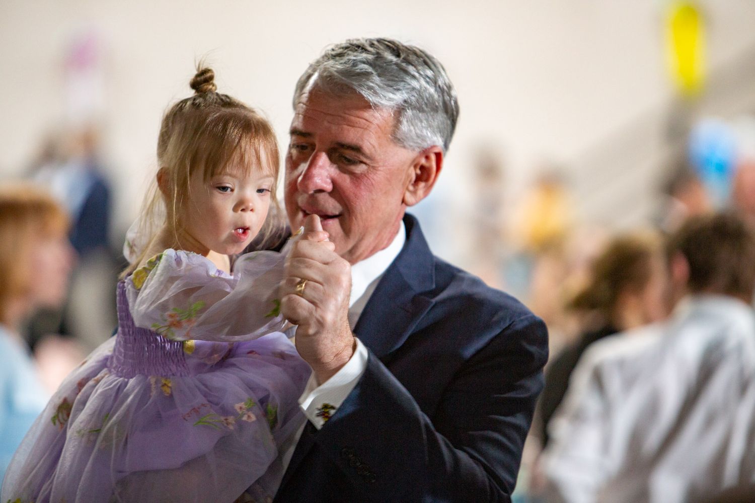 grandfather and granddaughter