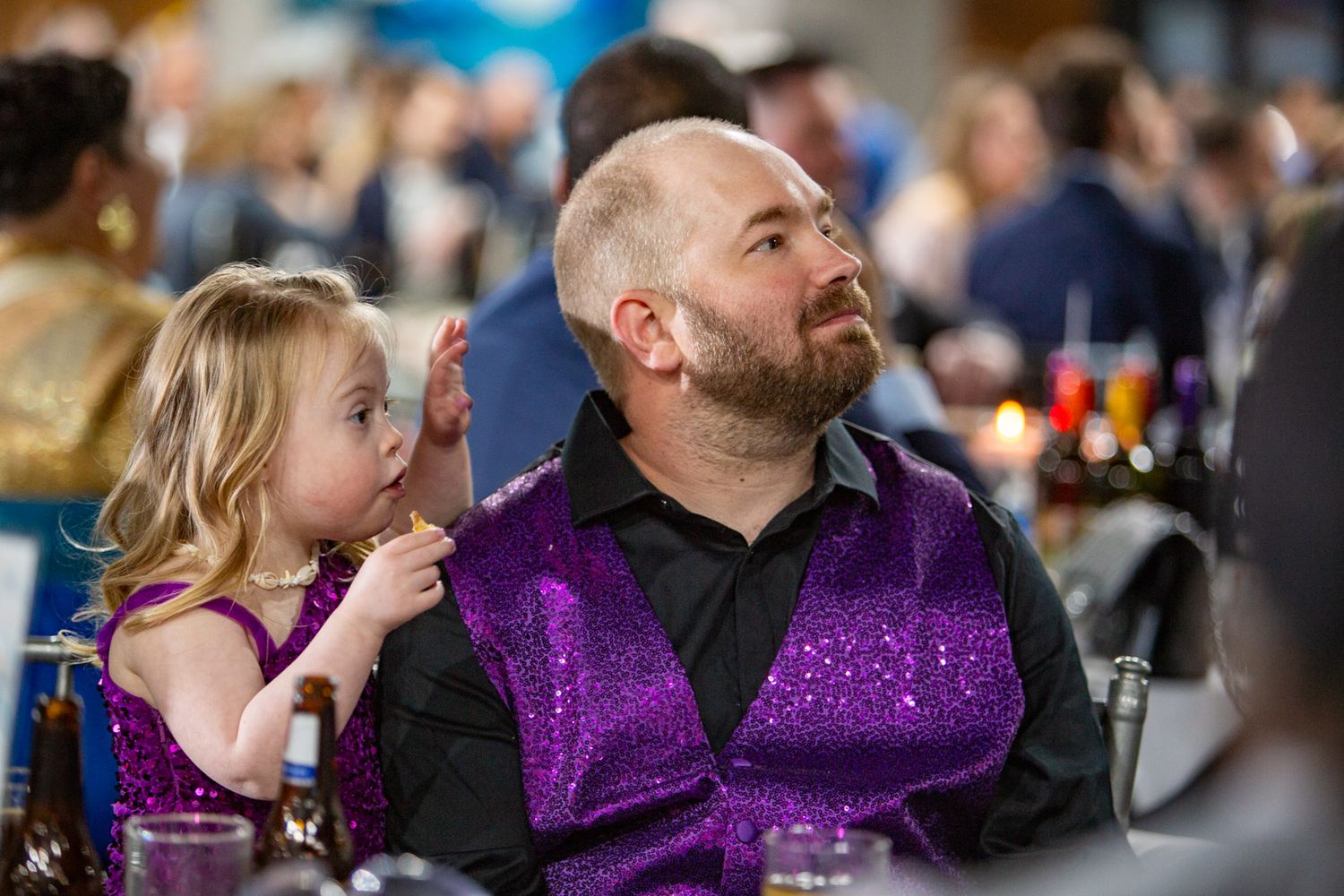 Gigi's Playhouse 2025 Gala event photo father and daighter