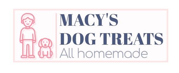 Rustic handwritten storefront signs including Macy's and Dog Treats with whimsical icon illustrations.