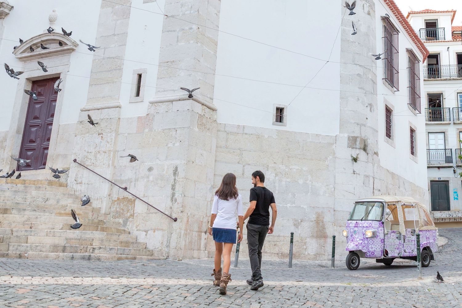 Sessão fotográfica de noivos / tour fotográfico em Lisboa