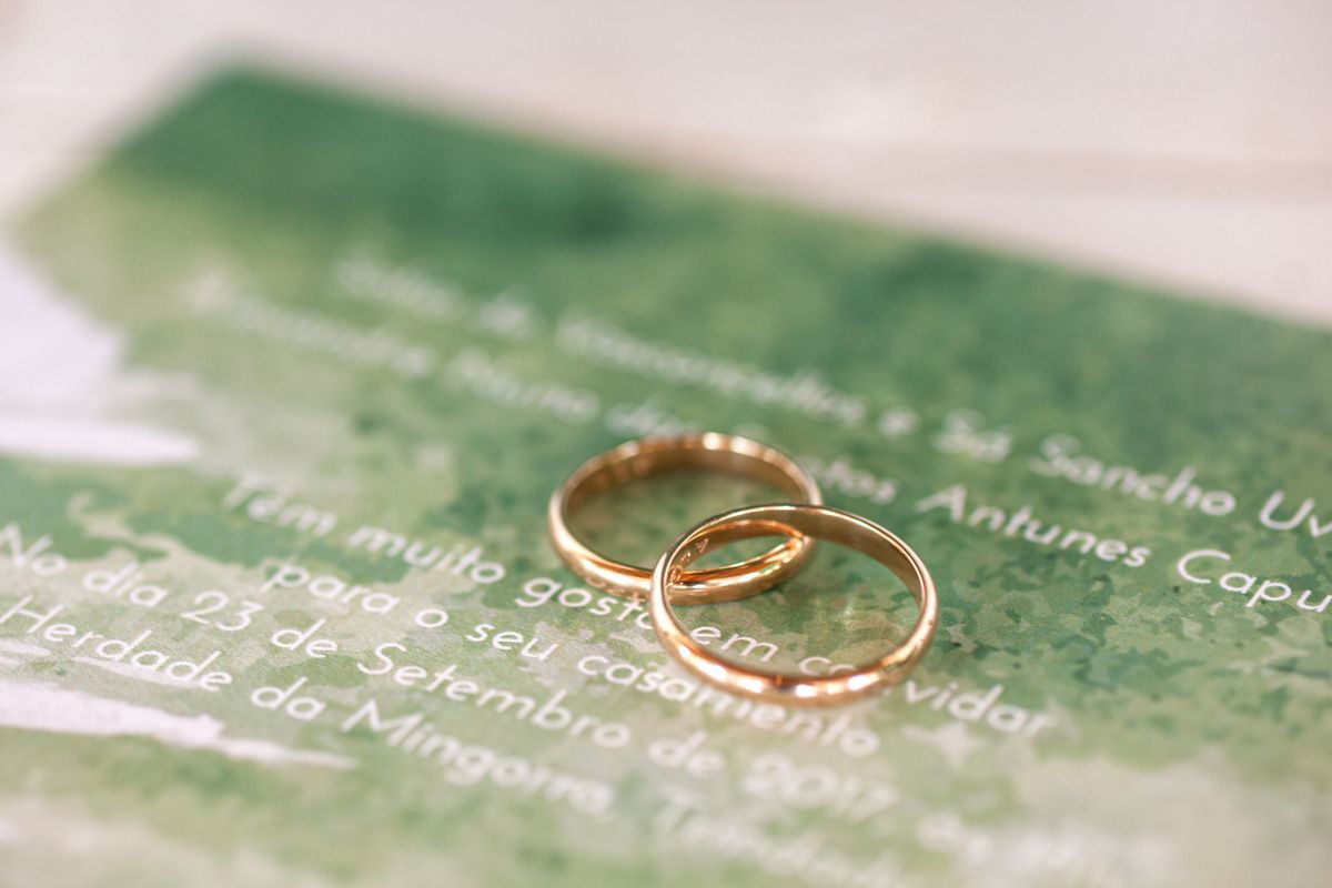 Reportagem de casamento na Herdade da Mingorra - detalhe das alianças