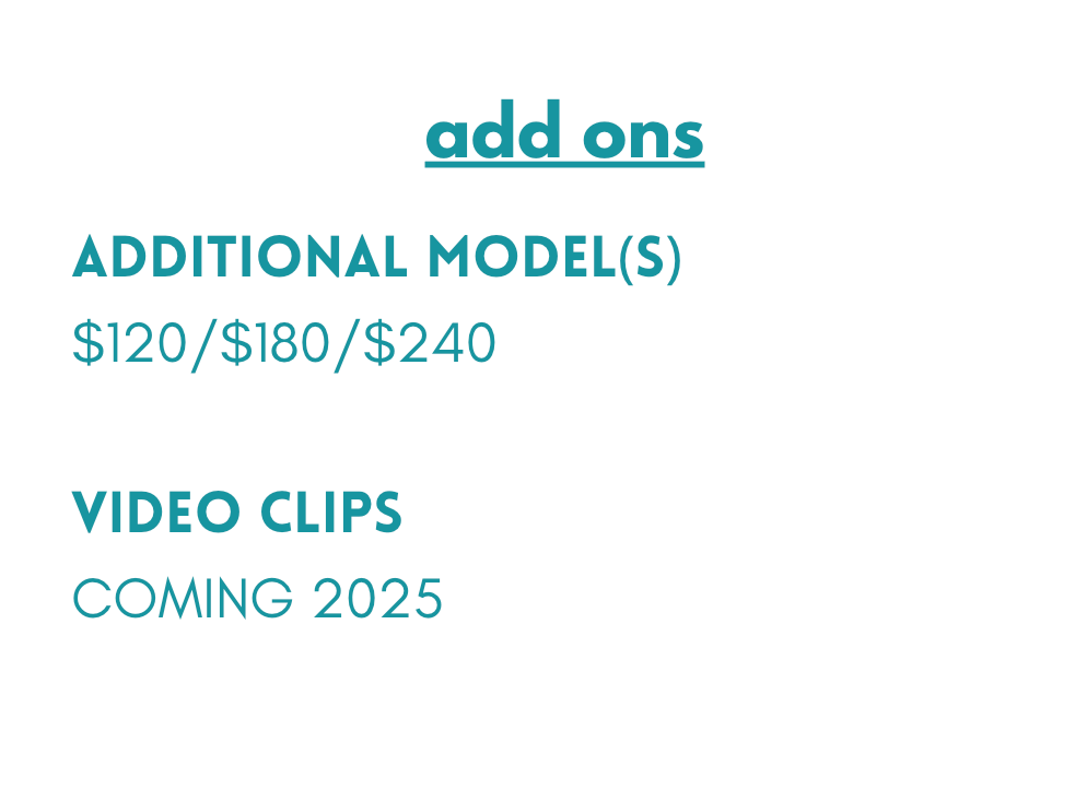Additional model pricing