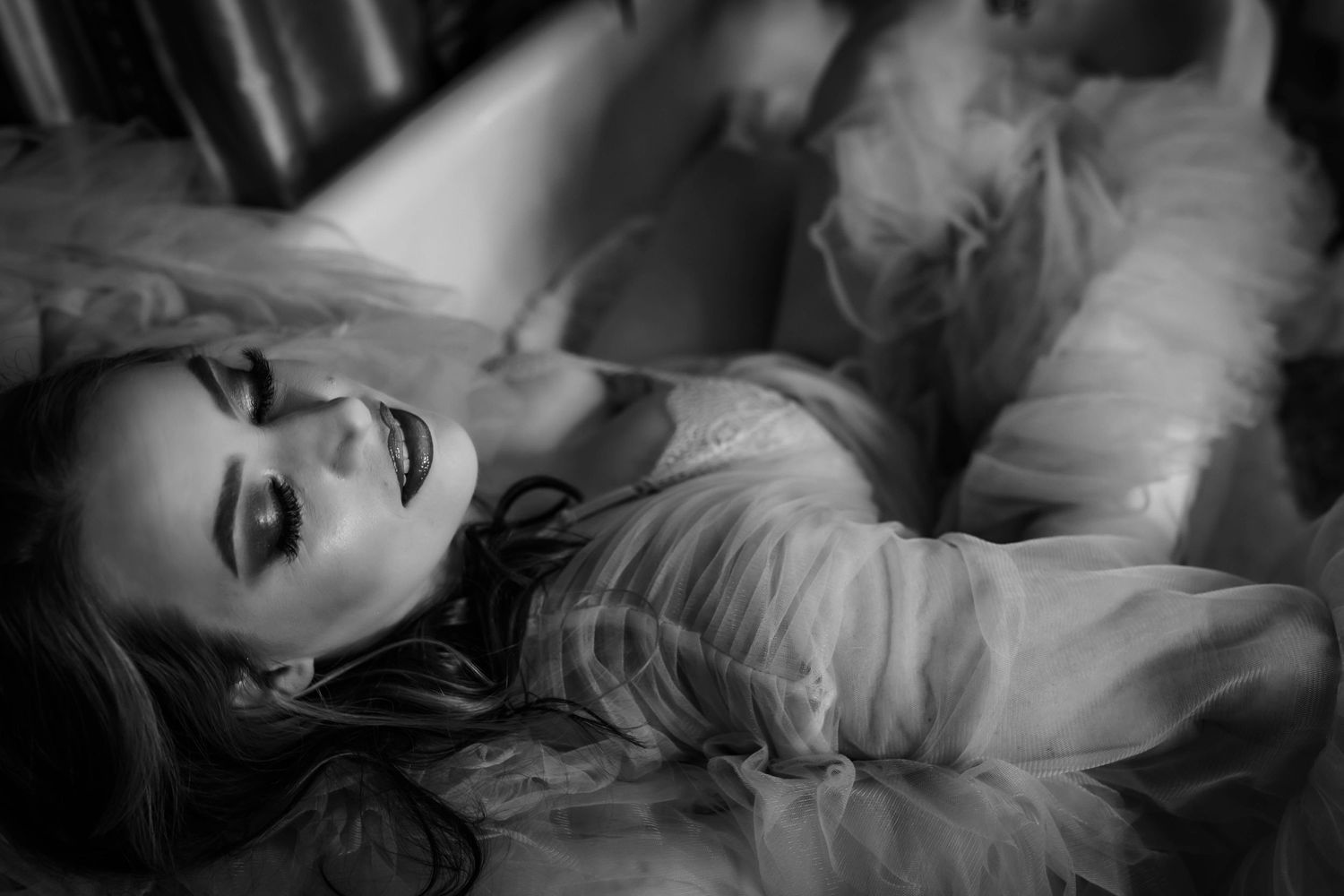 empowering boudoir portrait Strawberry Boudoir Tacoma