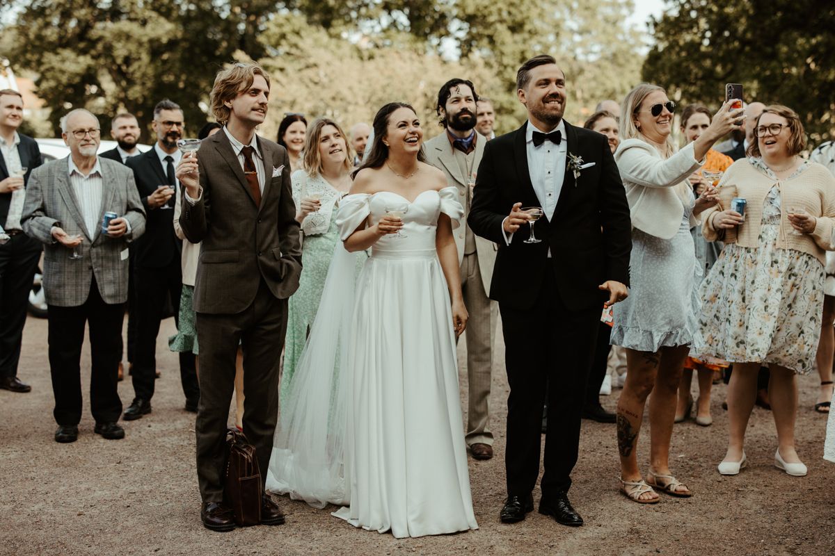 Bröllop på Överås slott i Göteborg, maj 2025. Foto: Grevholm Photography.