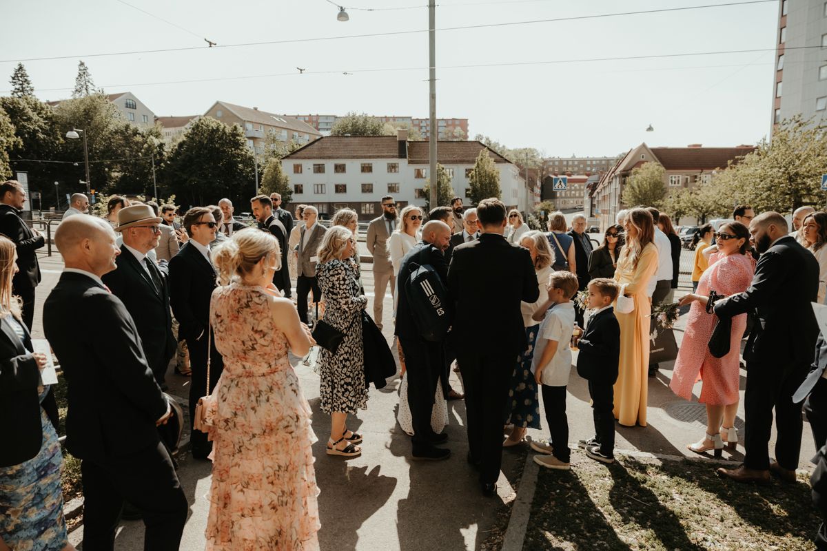 Bröllop på Överås slott i Göteborg, maj 2025. Foto: Grevholm Photography.