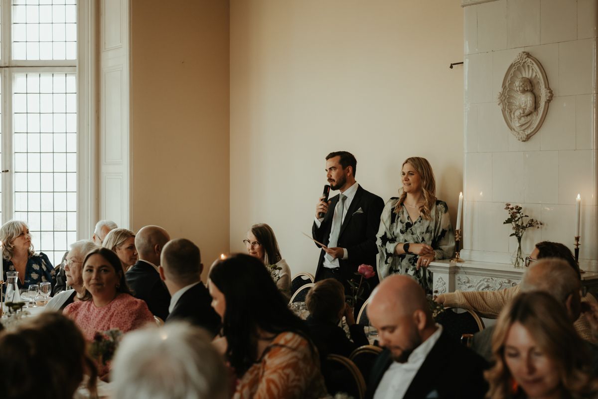 Bröllop på Överås slott i maj 2025. Foto: Grevholm Photography.