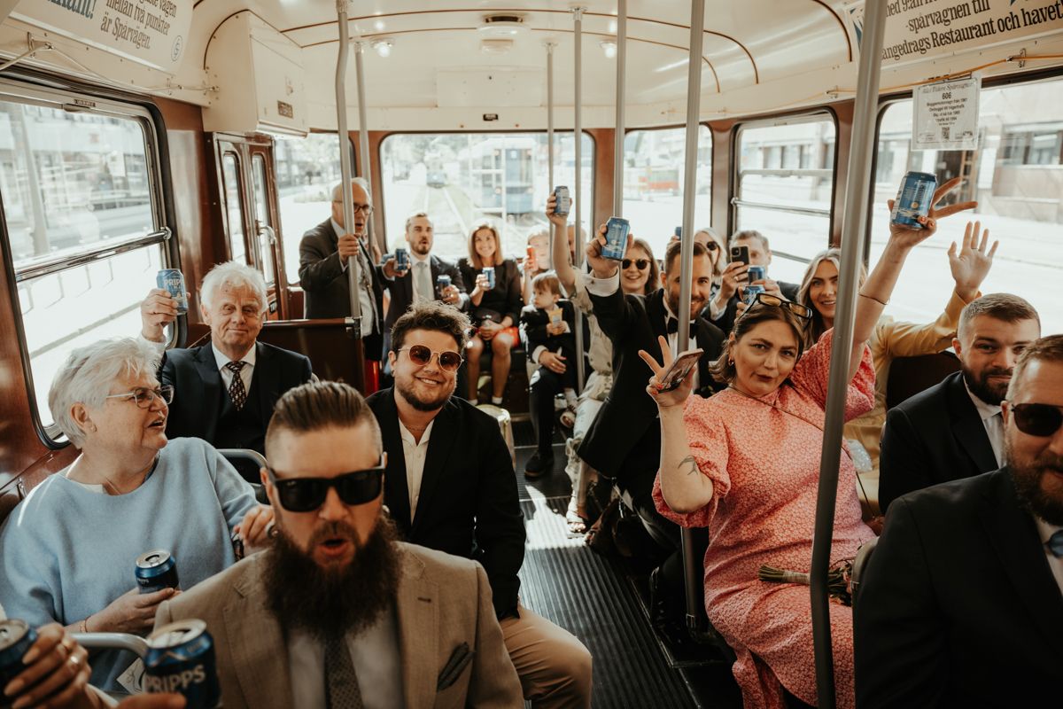 Bröllop på Överås slott i Göteborg, maj 2025. Foto: Grevholm Photography.