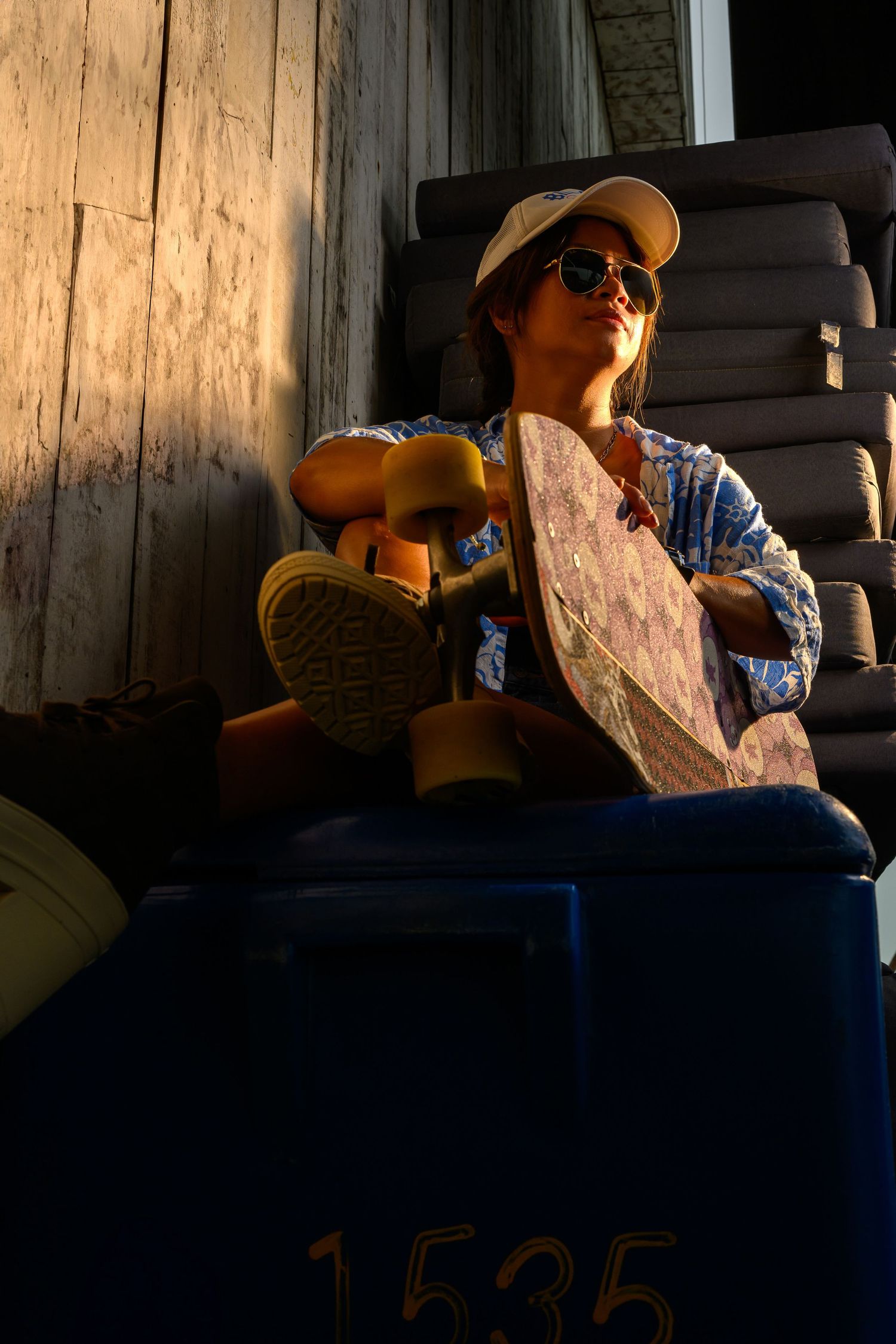 Golden hour grit. This urban skate portrait captures mood, style, and light—crafted for lifestyle brands.