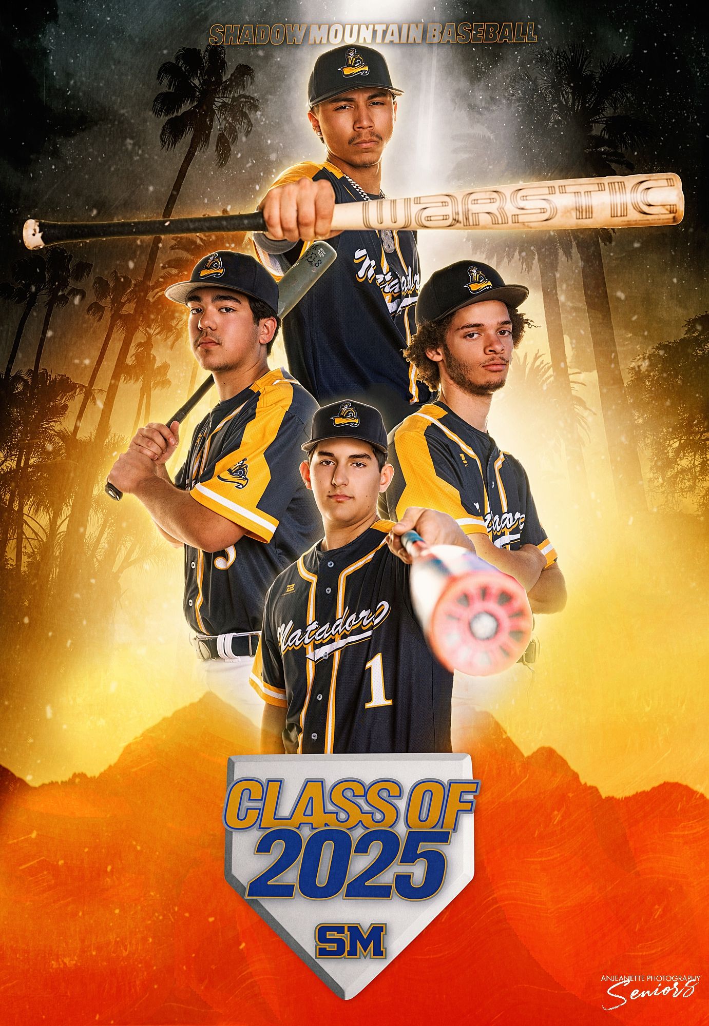 phoenix best baseball top 10 team photos sports photographer Anjeanette Photography Portraits Arizona Paradise Valley