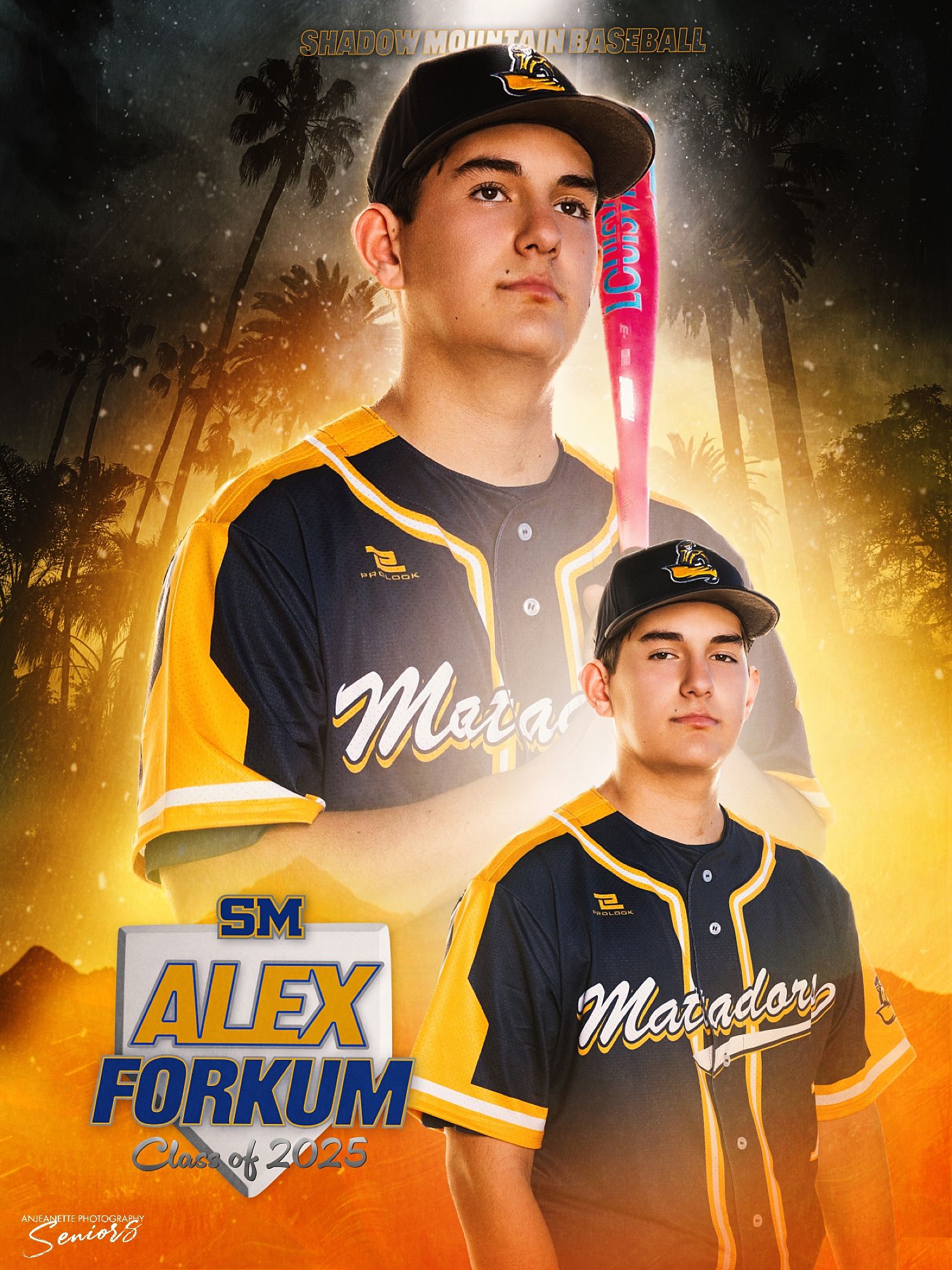 phoenix best baseball top 10 team photos sports photographer Anjeanette Photography Portraits Arizona Paradise Valley