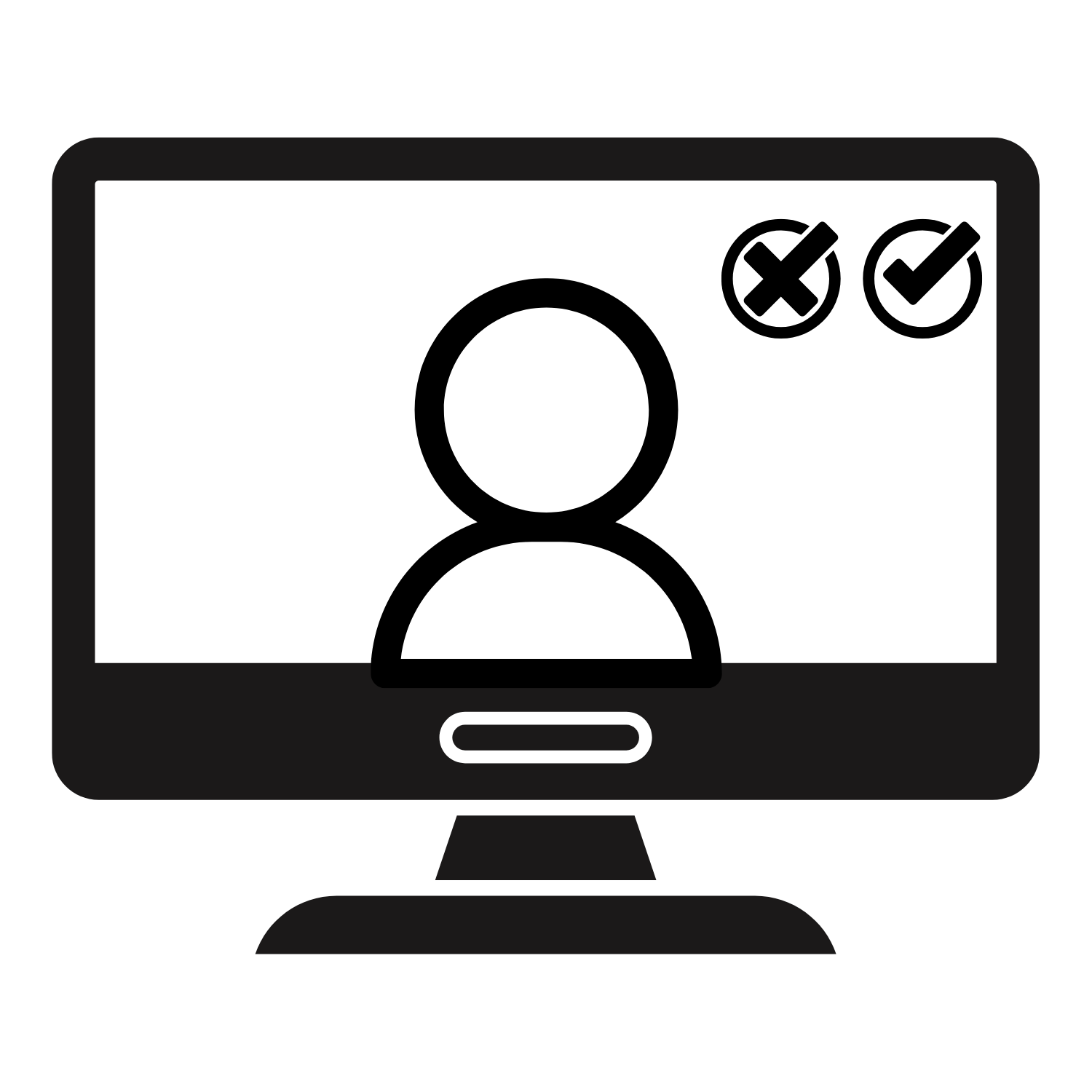 icon of a computer