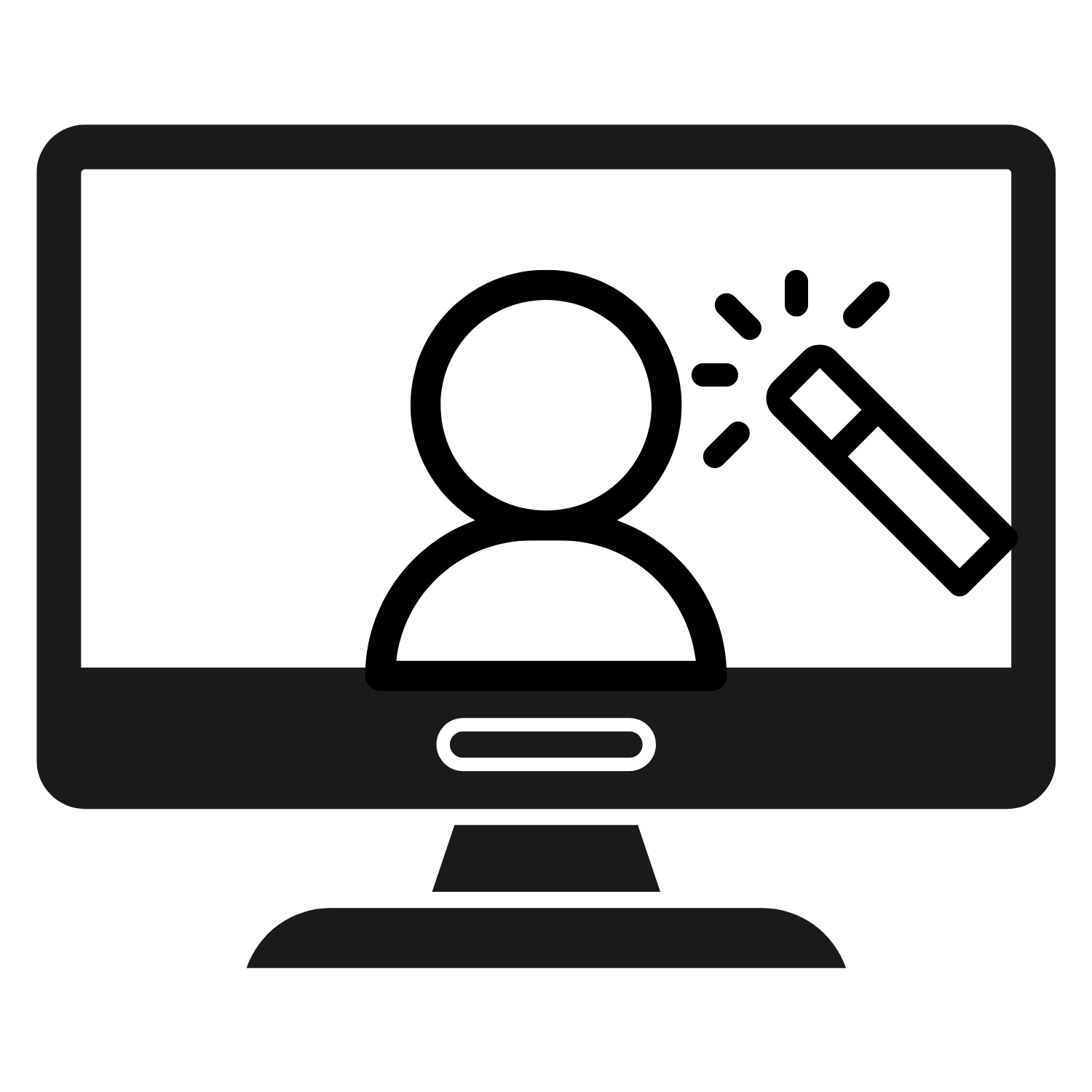 icon of a computer