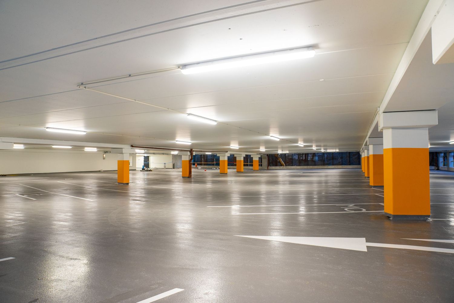Parkeringsbelegg til nytt parkeringshus