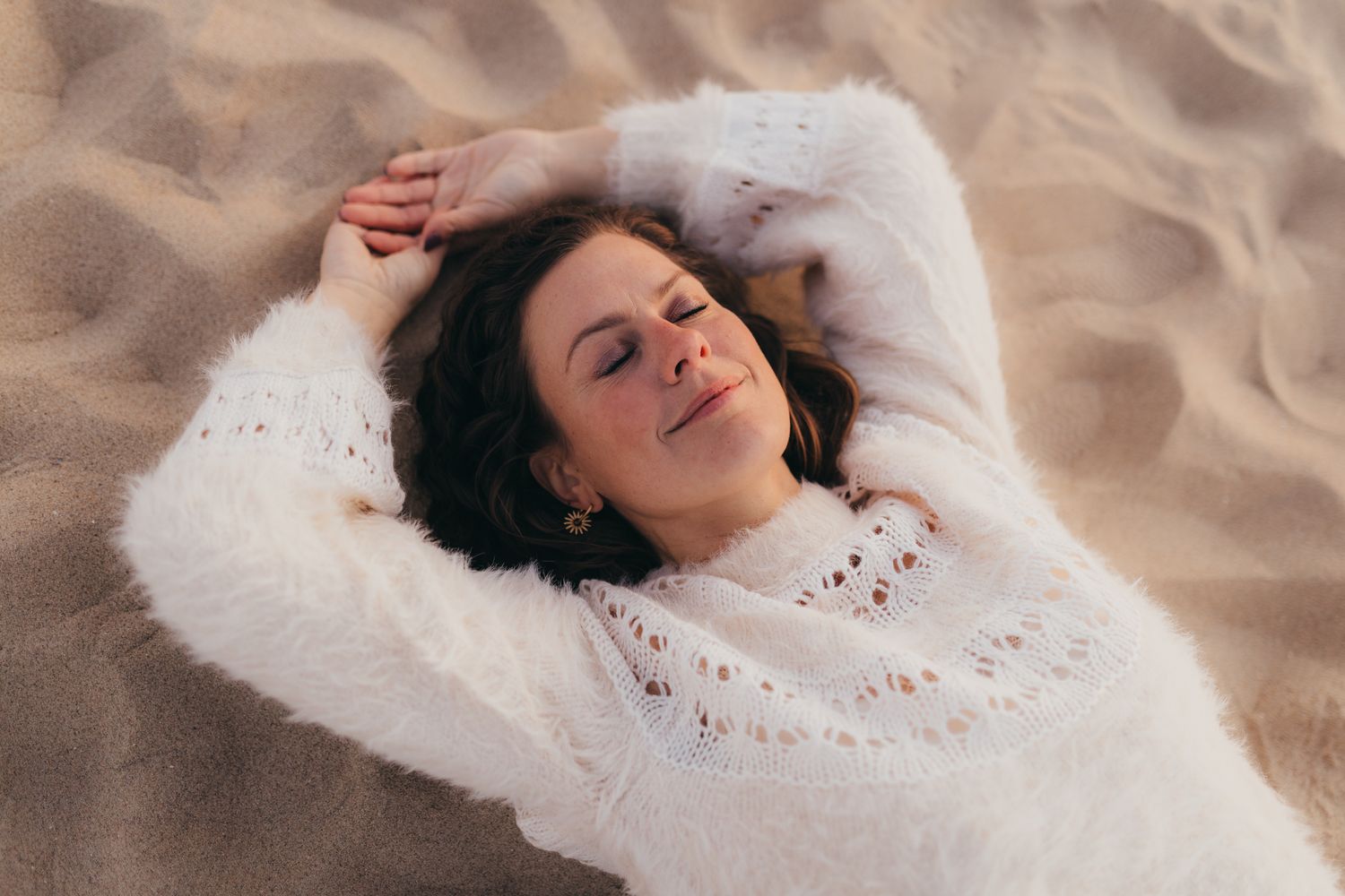 Fotoshoot op Scheveningen voor vrouwelijke ondernemer