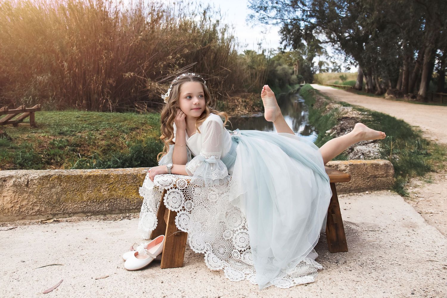 fotografia infantil de comunió Tortosa