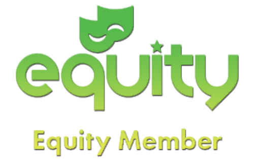 Green Equity Member logo featuring a smiling theatrical mask design with text below.