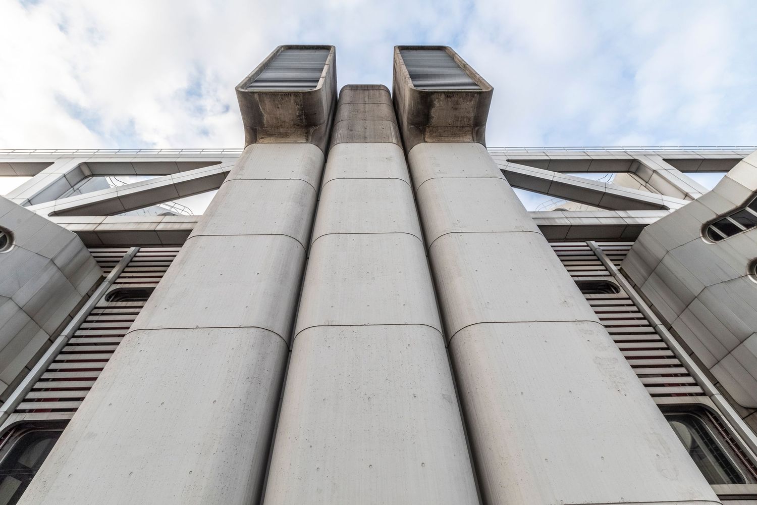 Detailaufnahme an der Fassade des ICC Berlin, Deutschland
©️Daniel Klaucke 2025