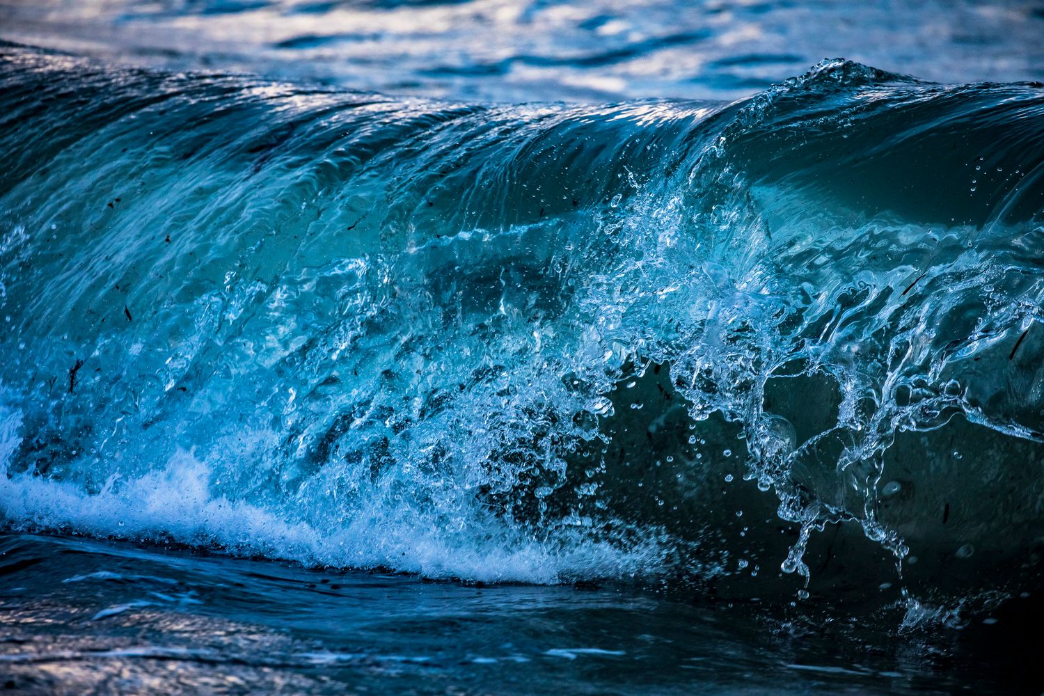 Eine Welle bricht am Ufer
©️Daniel Klaucke 2025