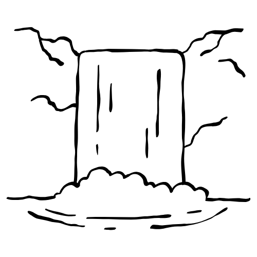 Waterfall Icon