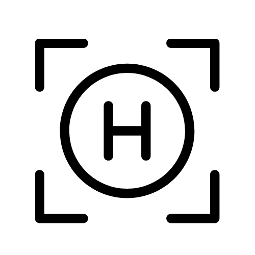 Helicopter Landing Icon