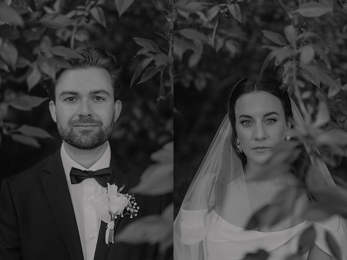 Bride and groom sharing a joyful moment at Weltevreden Estate, with elegant floral arrangements and Cape Dutch architecture.