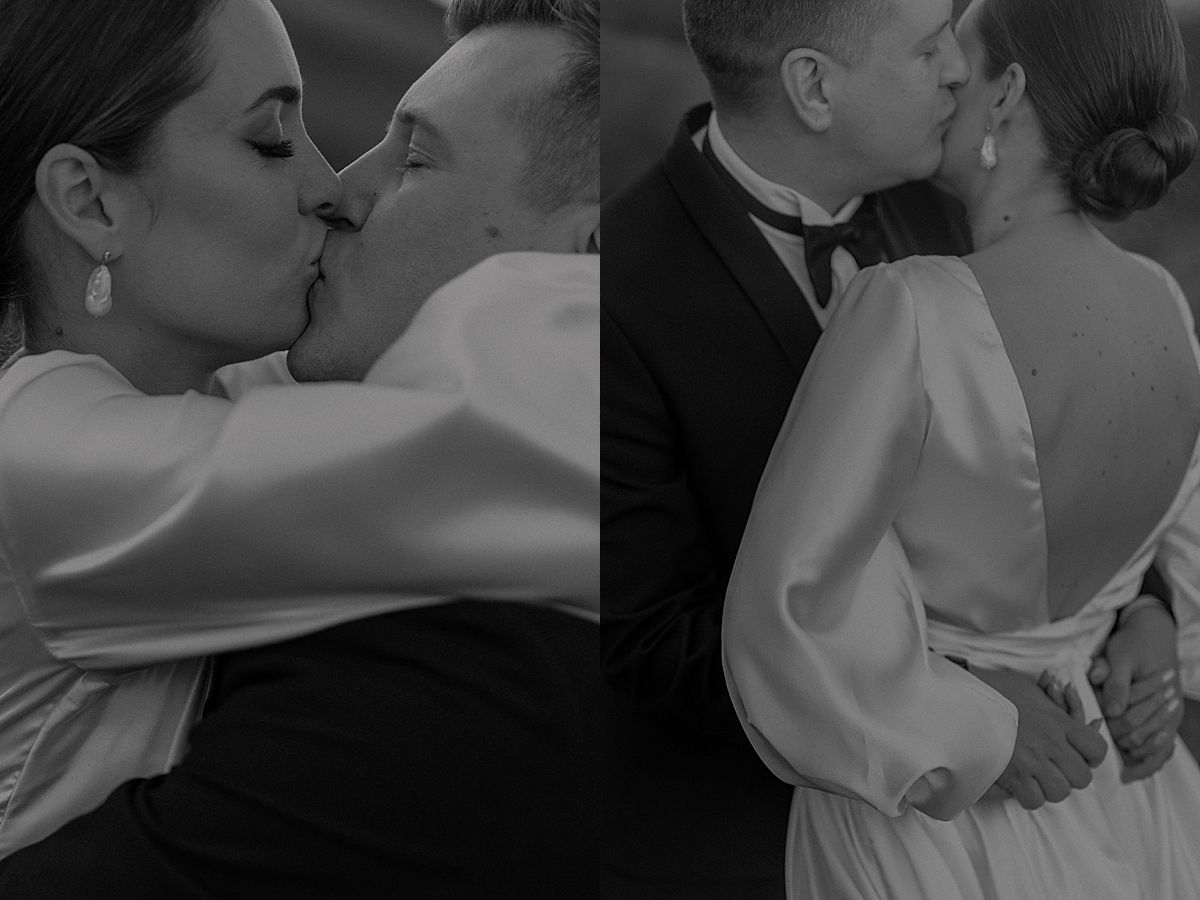 Bride and groom sharing a tender moment in golden sunlight at Cape Town wedding