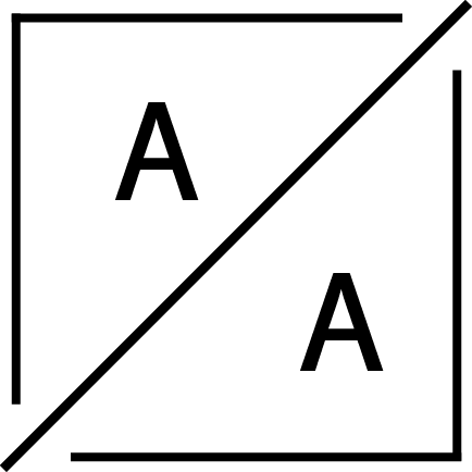 A minimalist black silhouette of a jumping cat figure against a light background.