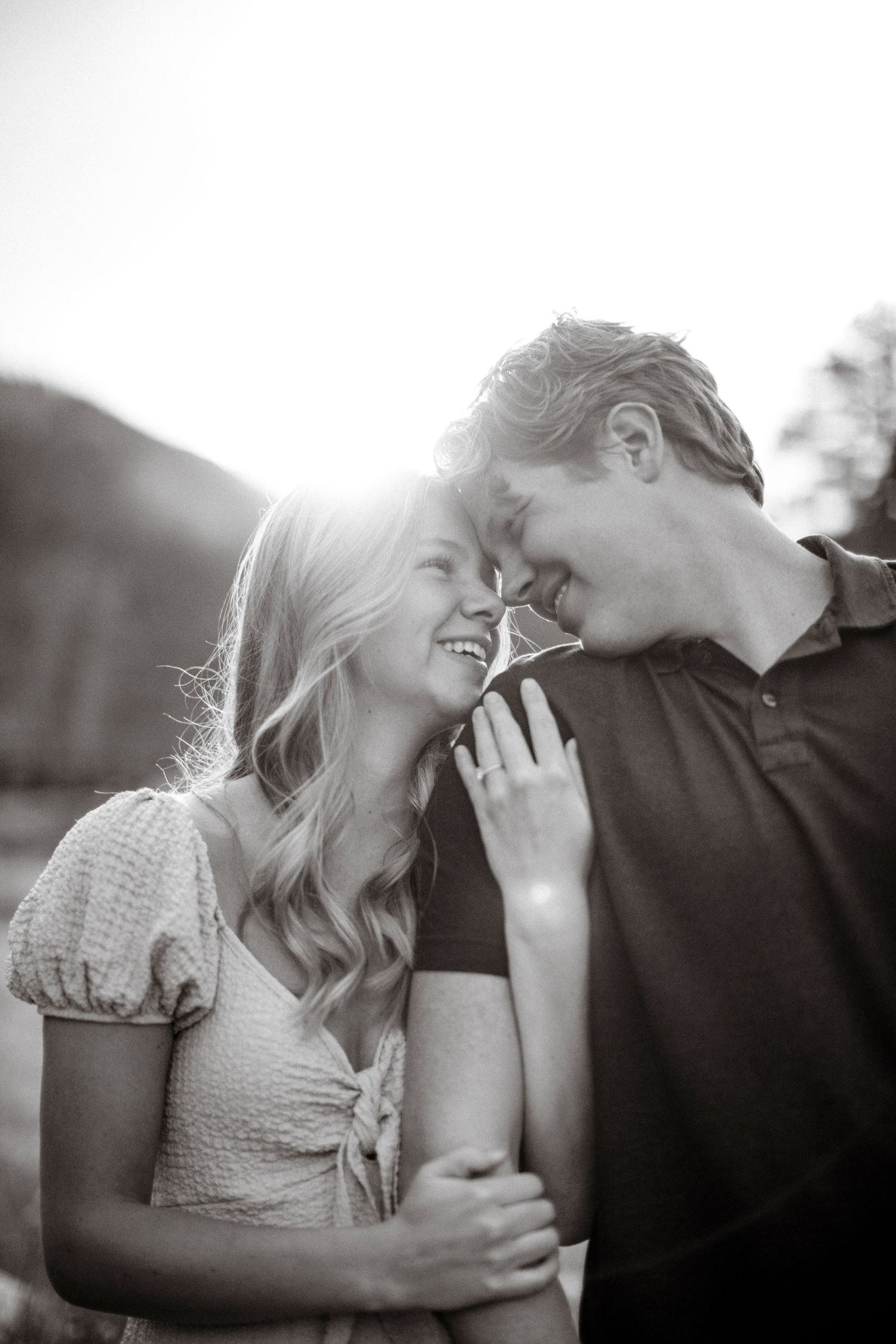 Two people photographed by Zoe Lauren Photography