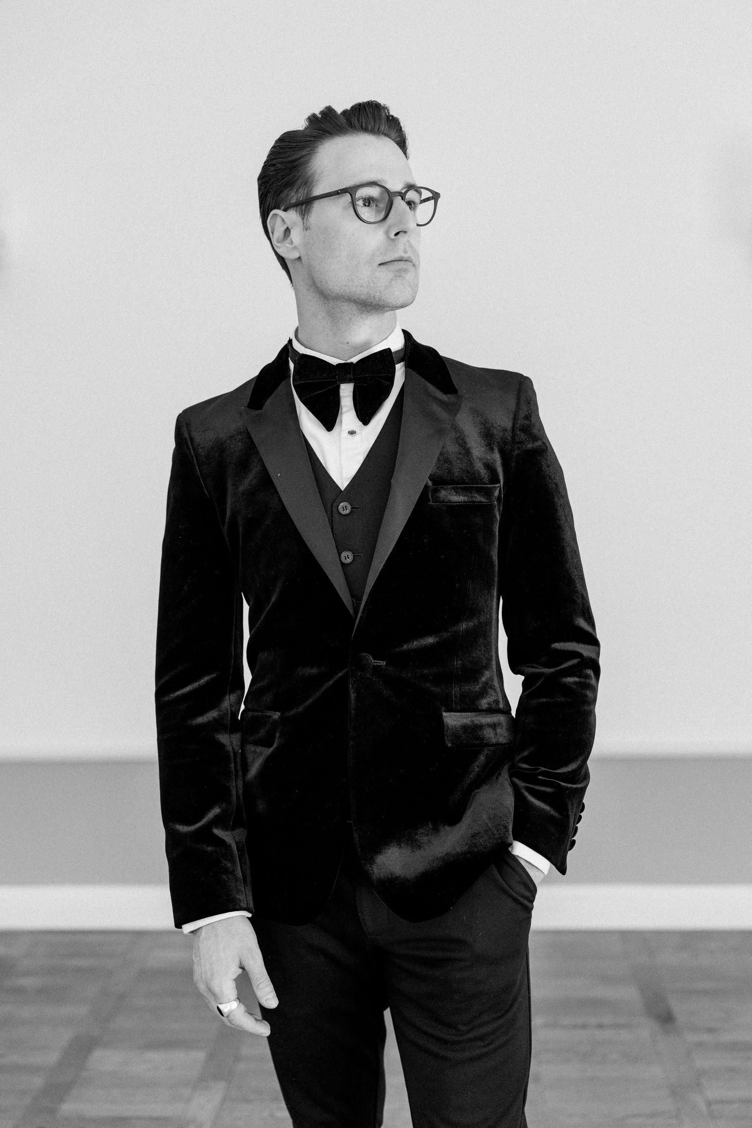 Groom Portrait by Miriam Caterina Wahl