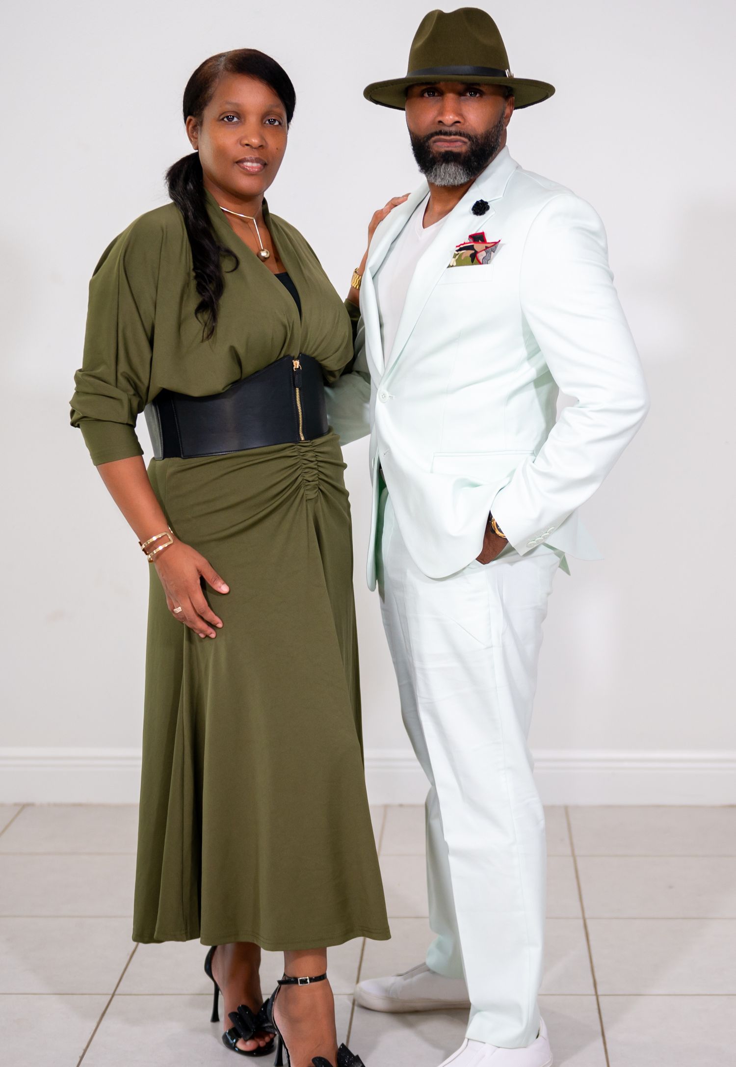 The intimate candid wedding photographers in West Palm Beach took a selfie together for their South Florida luxury wedding photography page.