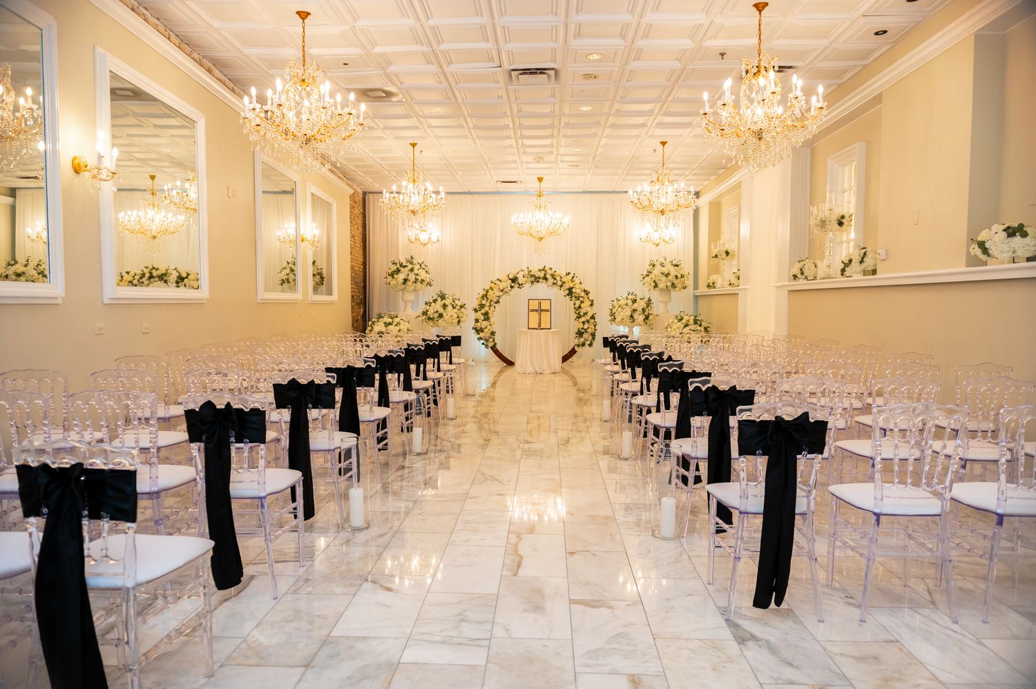 Sunset beach wedding in Naples captured by Florida photographer