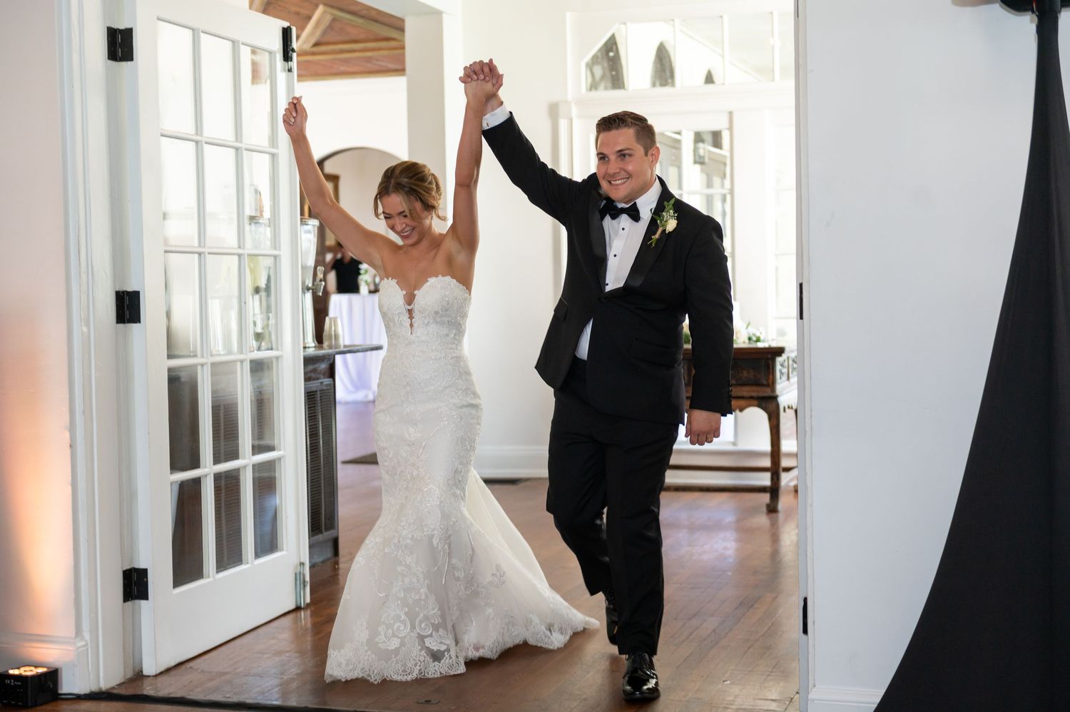 Bride and groom’s first dance captured by luxury wedding photographers