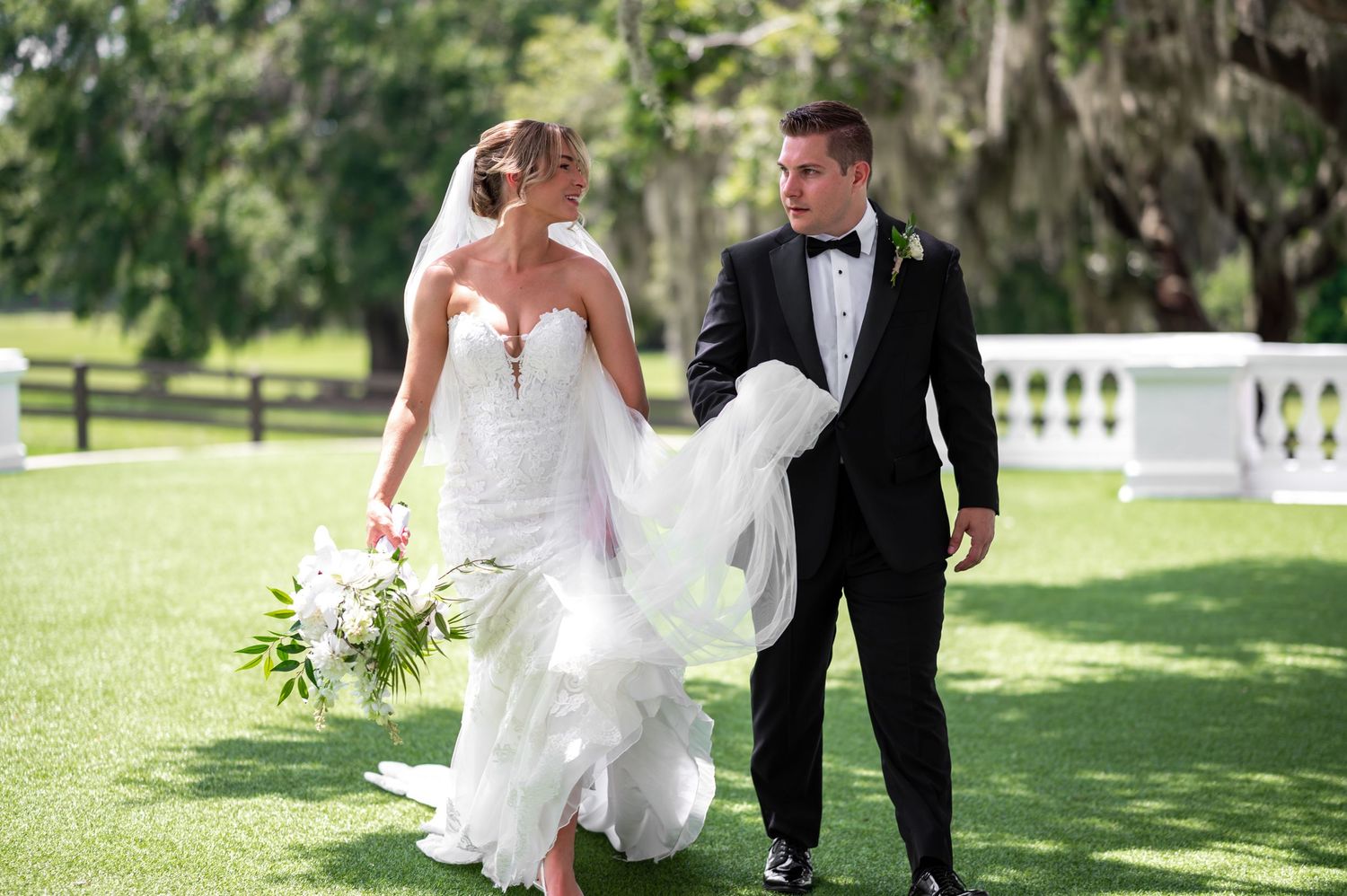 Reception dance floor packed with guests celebrating love